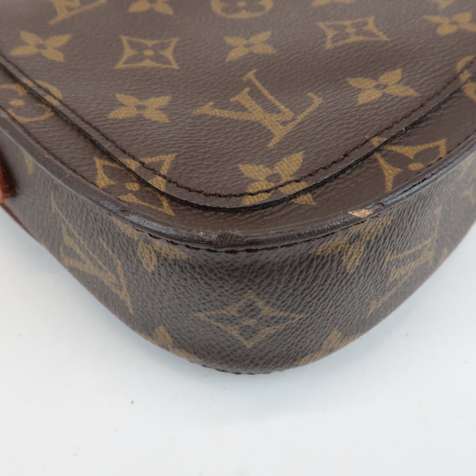 Louis Vuitton Monogram Mini Saint Cloud Shoulder Bag M51244 Used