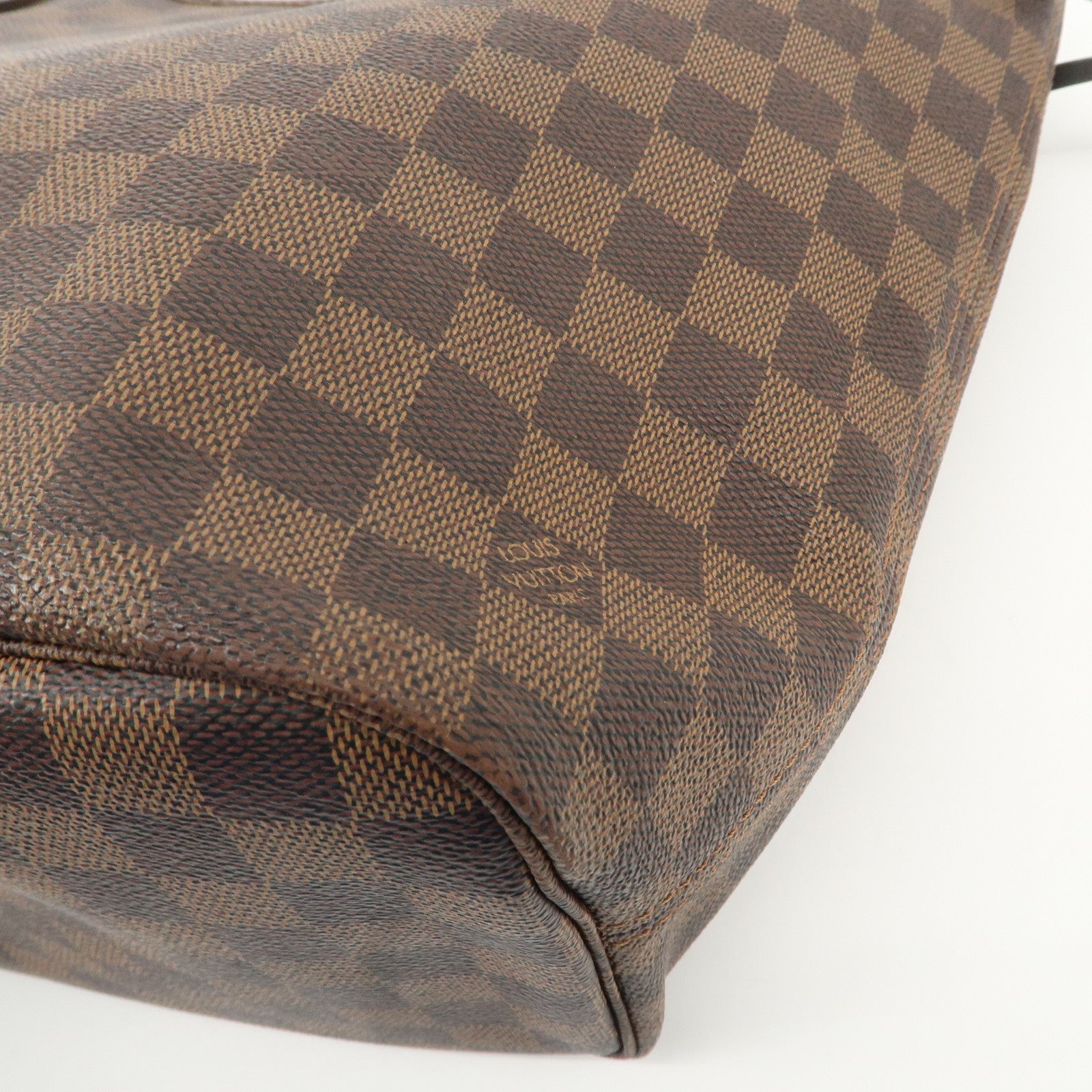 Louis Vuitton Damier Neverfull MM Tote Bag N51105 Used