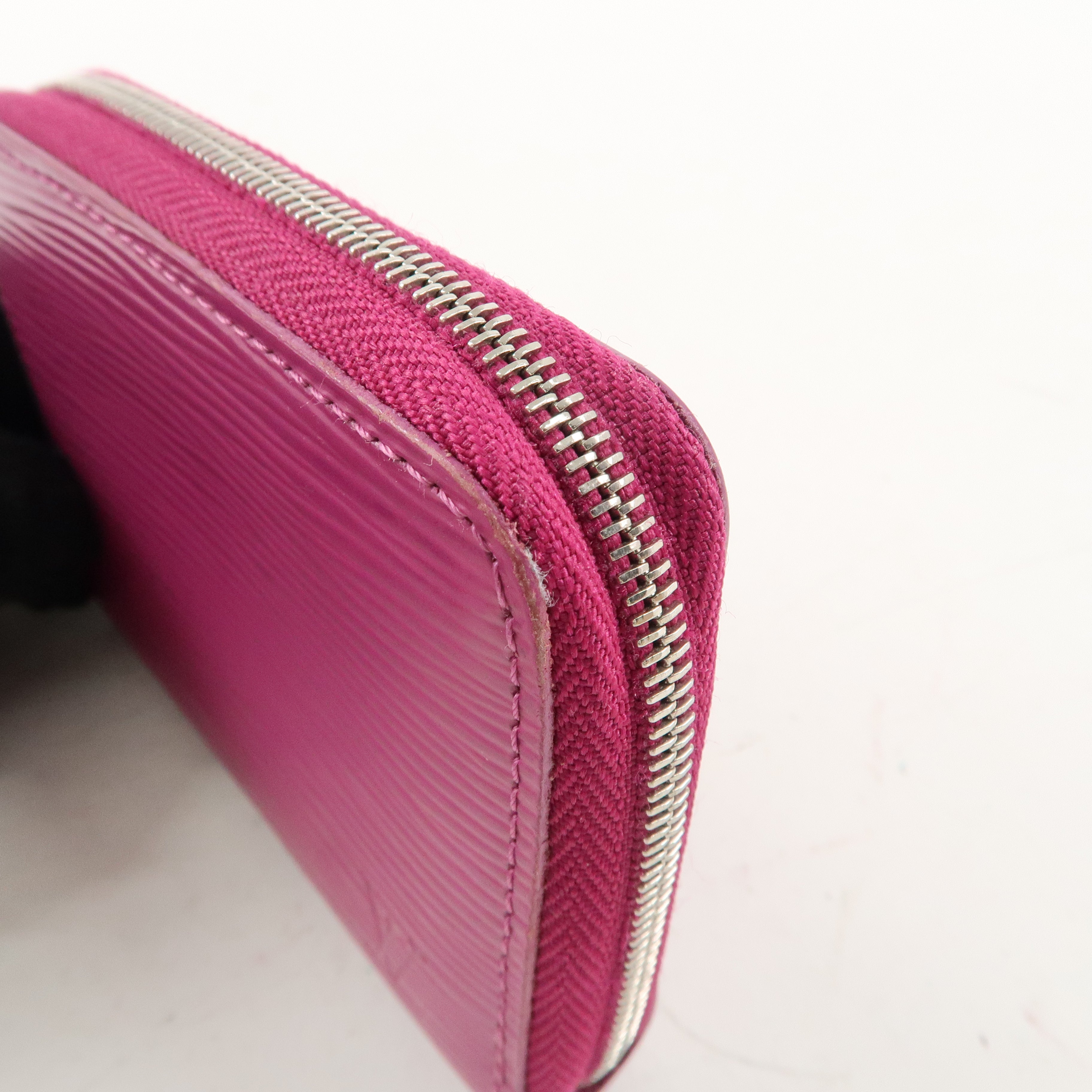 Louis Vuitton Epi Zippy Coin Purse Coin Case Fuchsia M60383