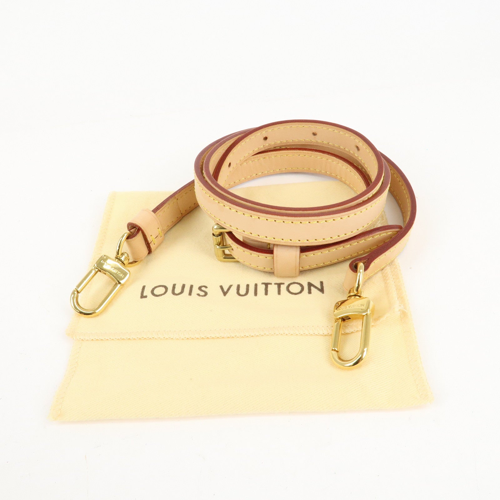 Louis Vuitton Nume Leather Shoulder Strap 120cm J52312