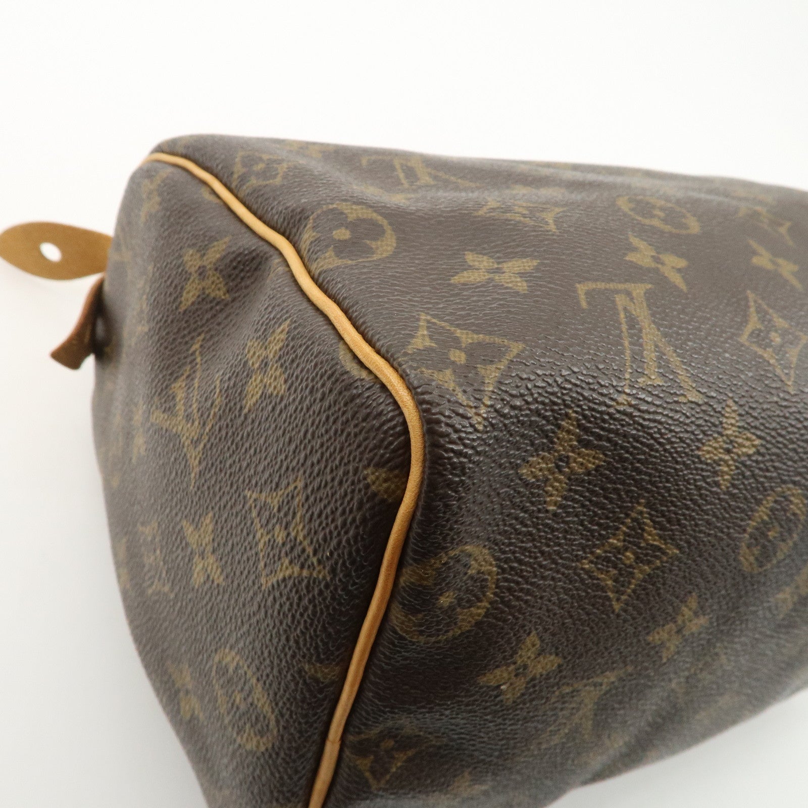 Louis Vuitton Monogram Speedy 25 Hand Bag Boston Bag M41528 Used