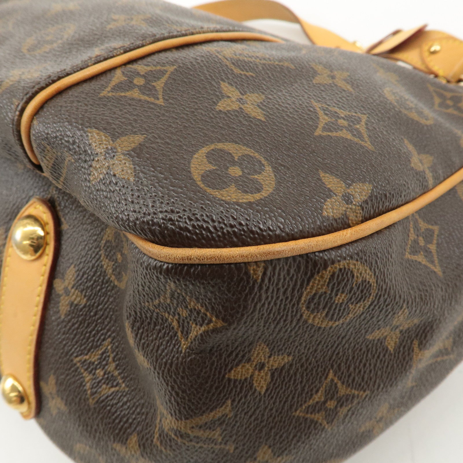 Louis Vuitton Monogram Galliera PM Shoulder Bag Brown M56382