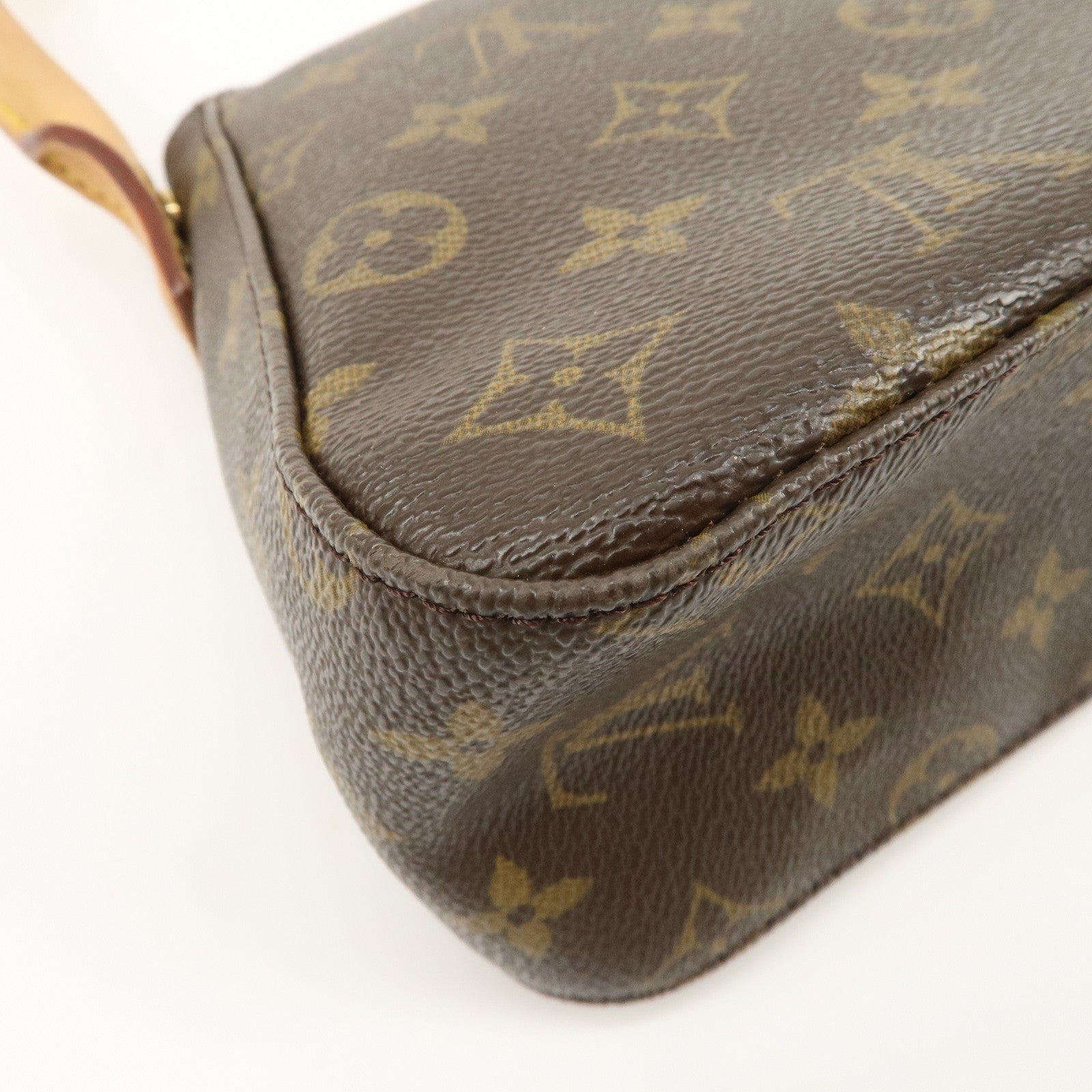 Louis Vuitton Monogram Mini Looping Shoulder Bag Hand Bag M51147 Used