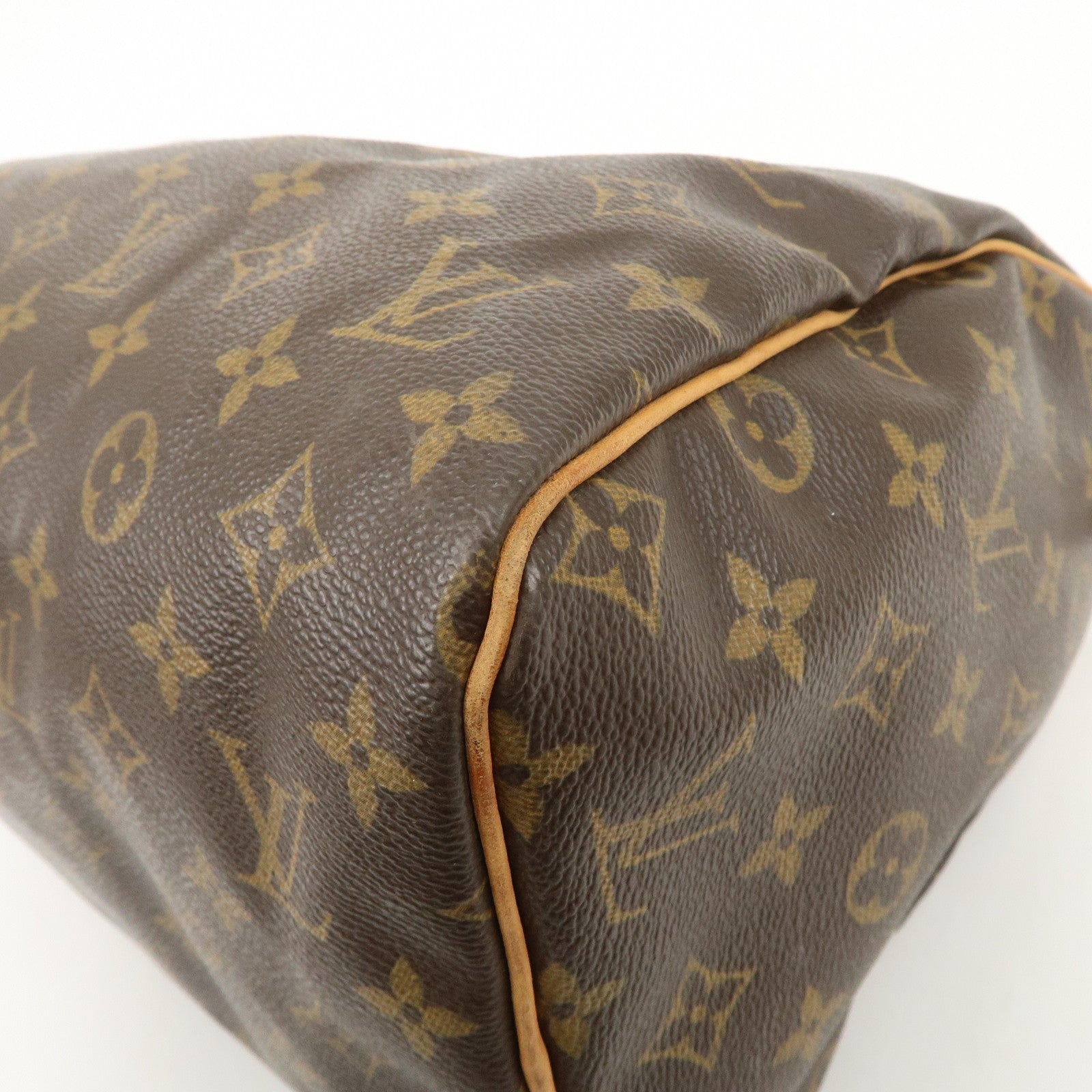 Louis Vuitton Monogram Speedy 30 Hand Bag Boston Bag M41526 Used