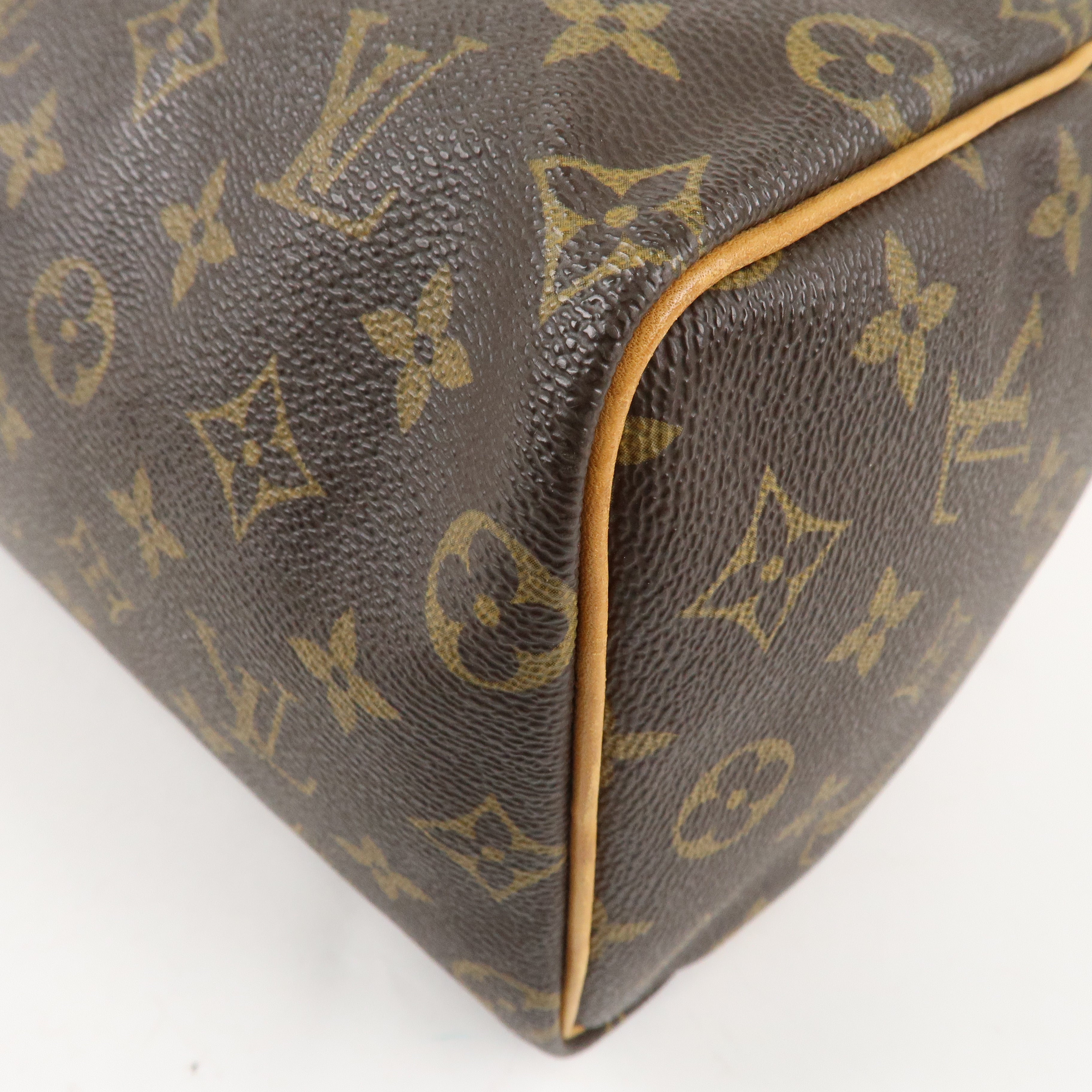 Louis Vuitton Monogram Speedy 25 Hand Bag Boston Bag M41528