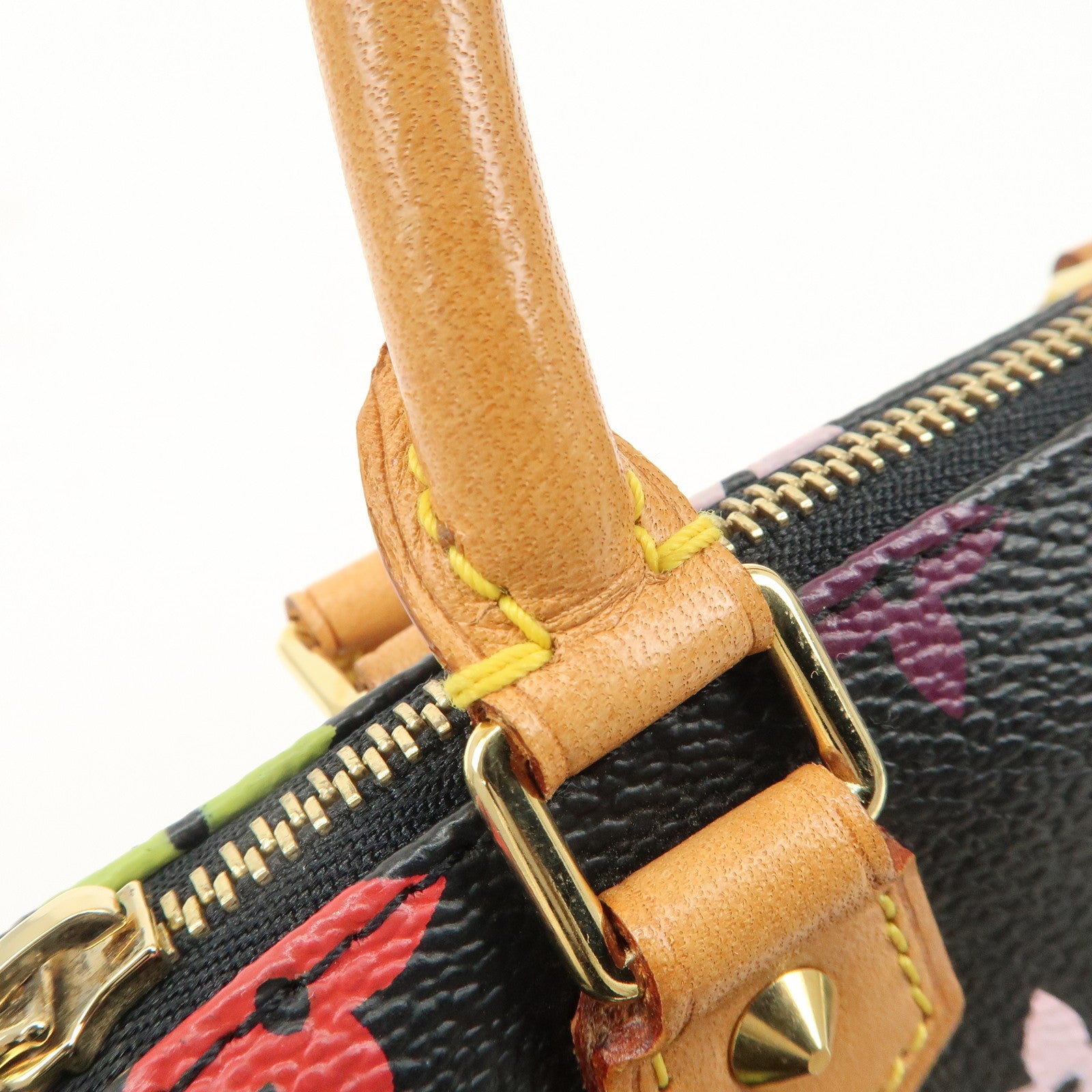 Louis Vuitton Monogram Mini Speedy Hand Bag 
Strap J00145 M92644