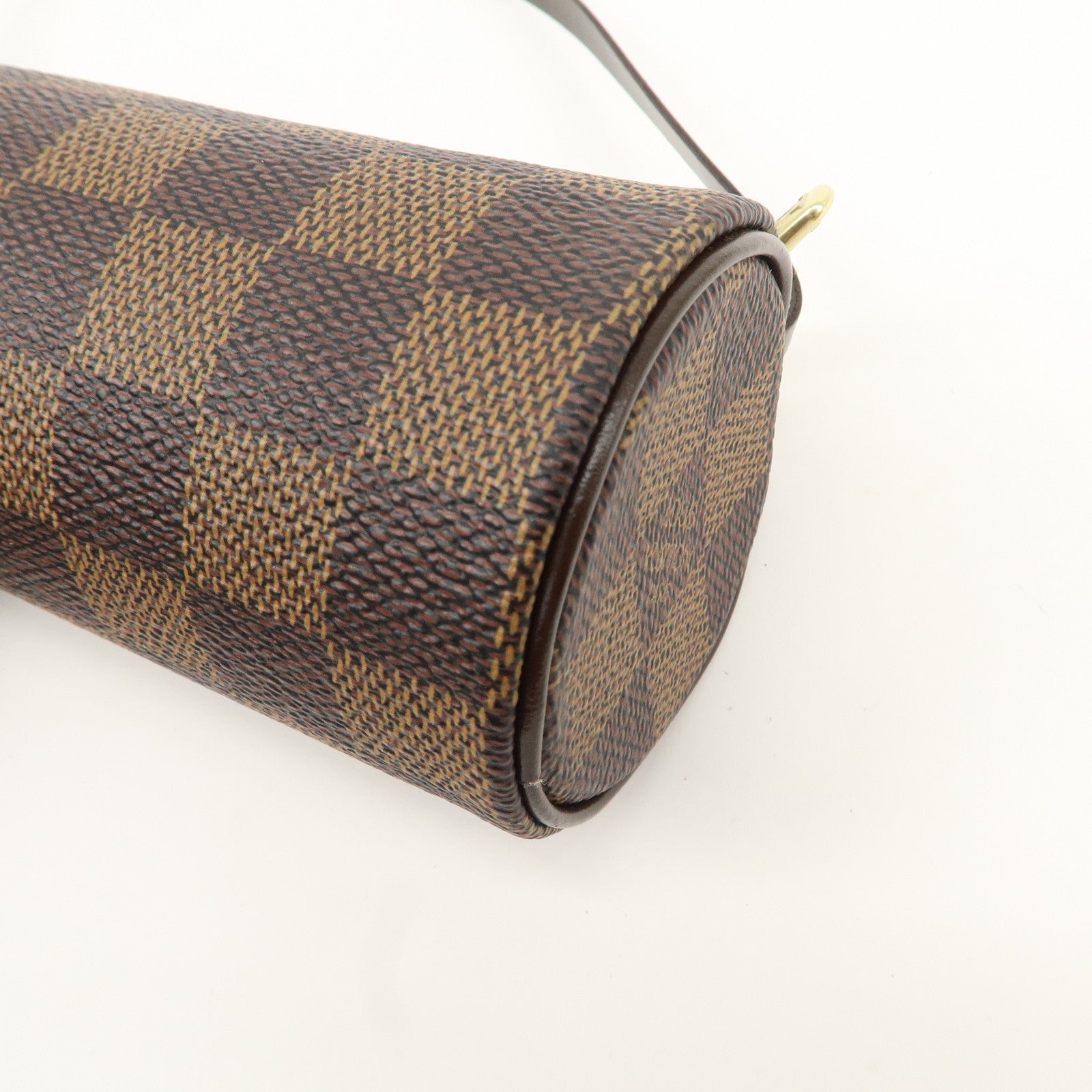 Louis Vuitton Damier Ebene Pouch for Papillon Bag Brown