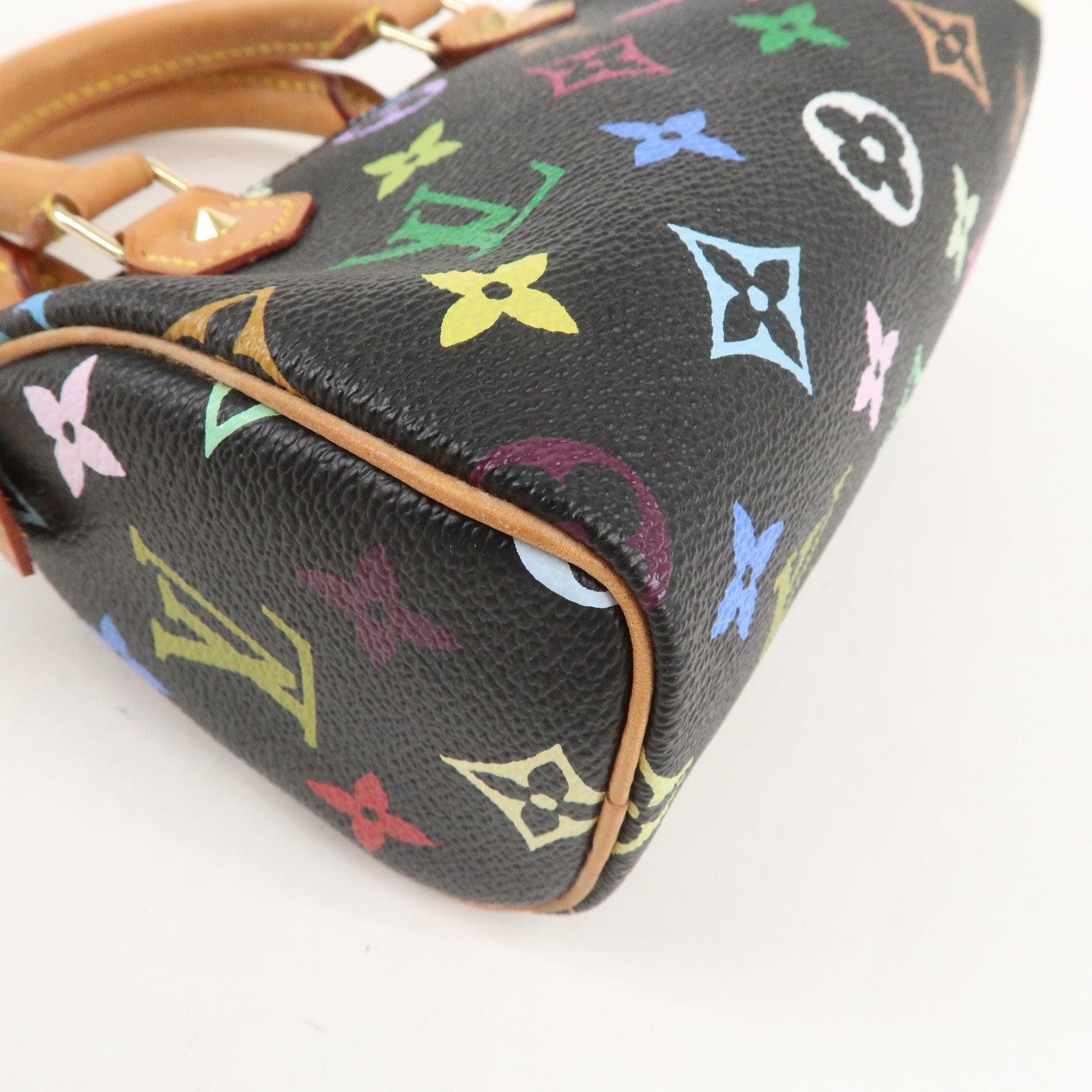 Louis Vuitton Monogram Multicolor Mini Speedy 
Strap M92644