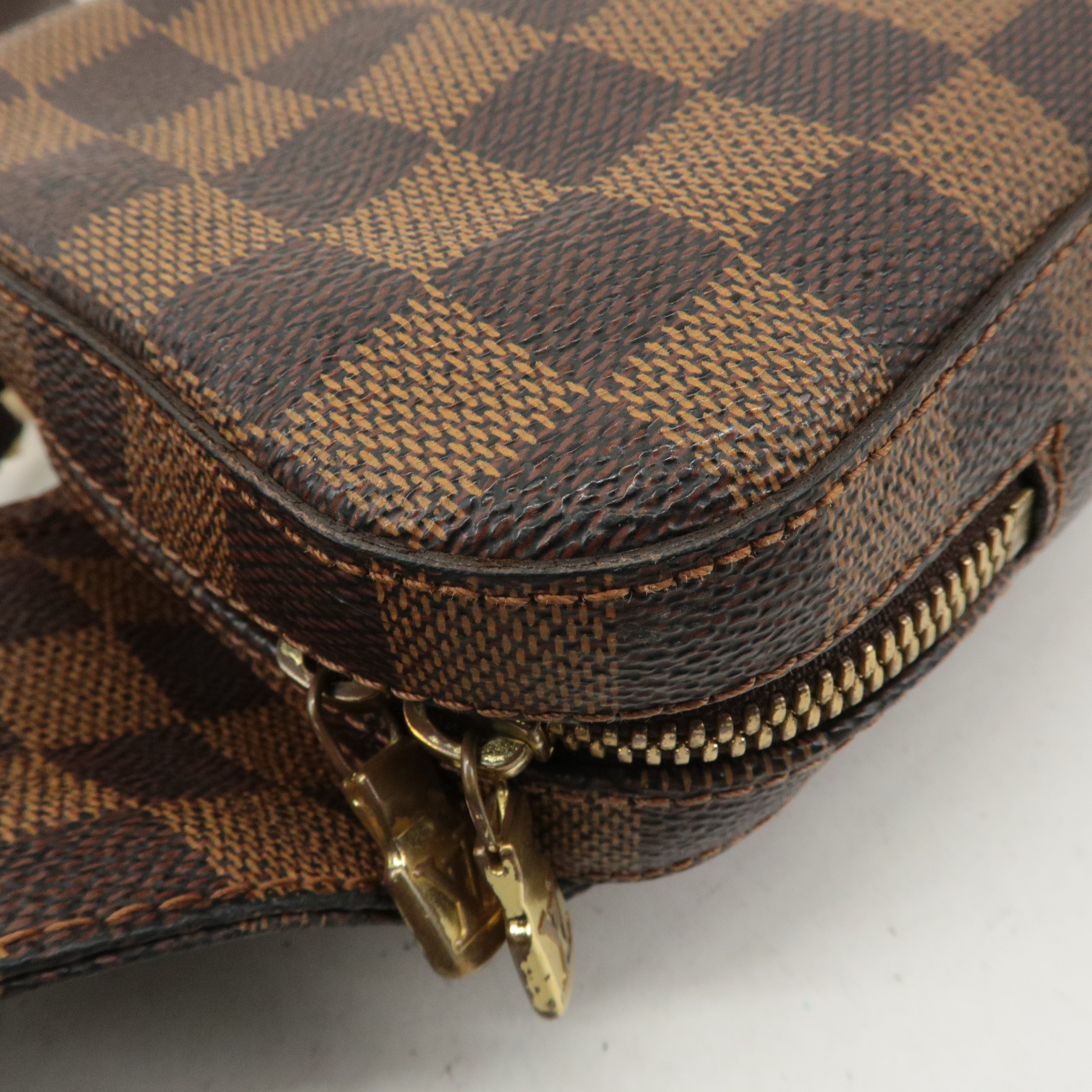 Louis Vuitton Damier Geronimos Body Bag Waist Bag Brown N51994