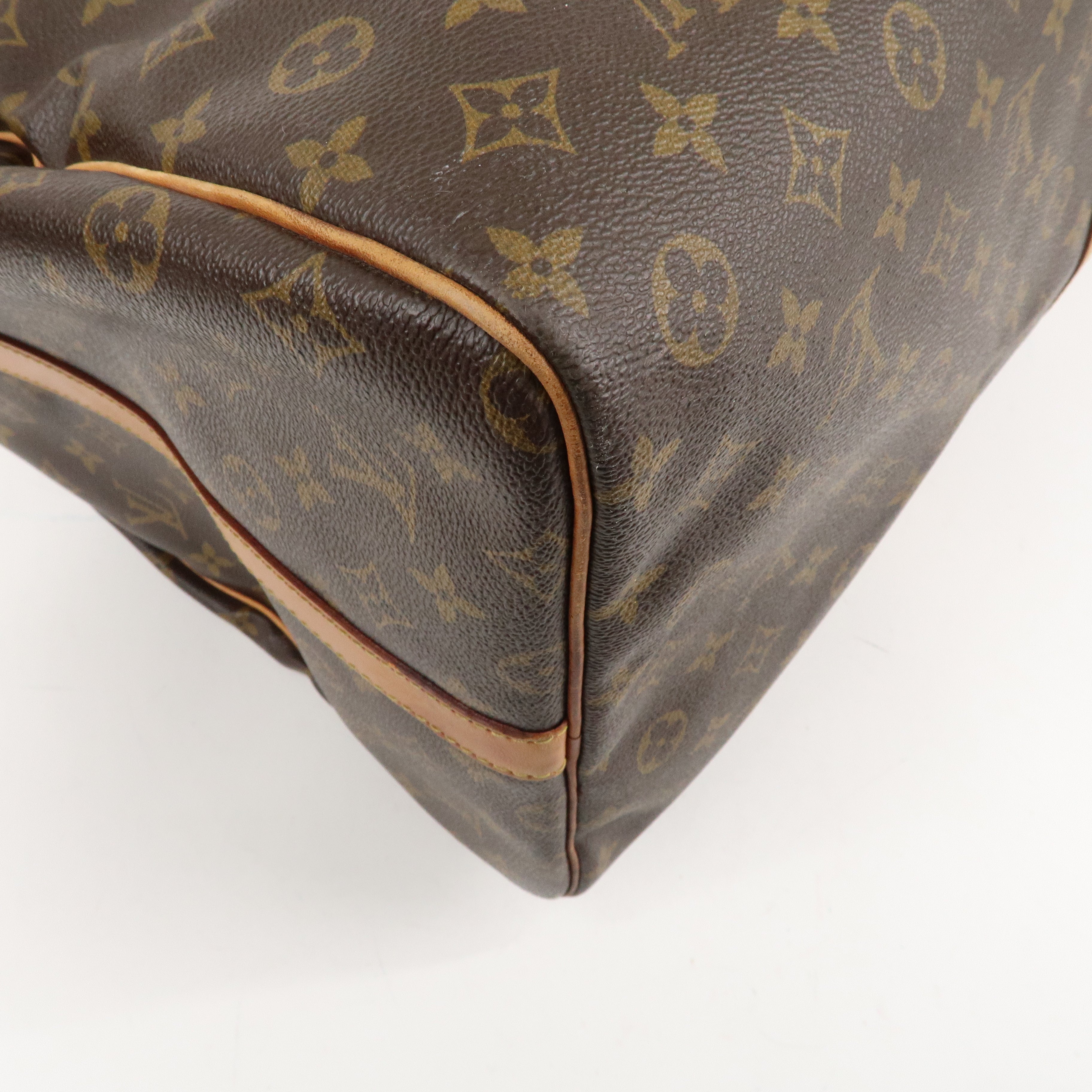 Louis Vuitton Monogram Keep All Bandouliere 60 Bag Brown M41412