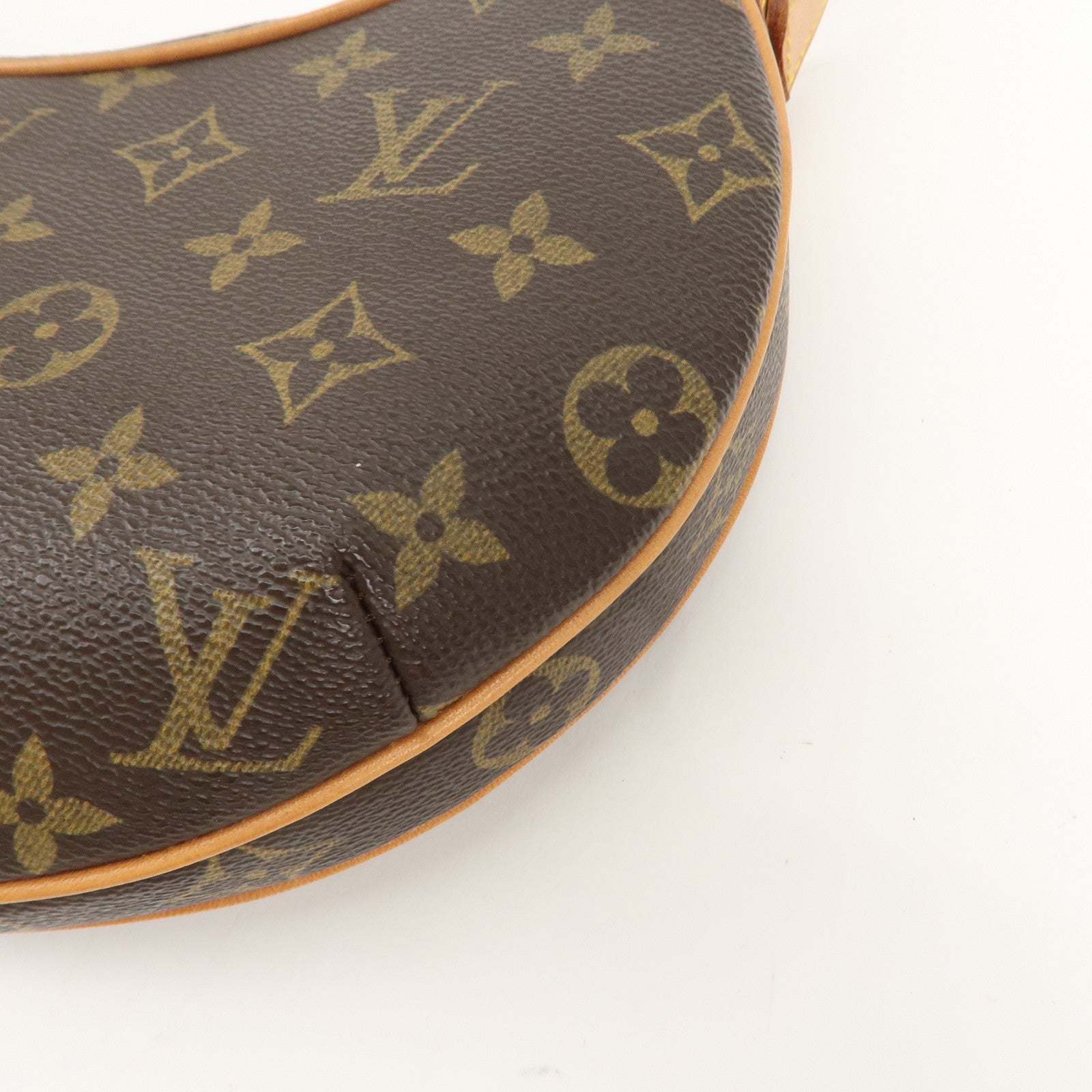 Louis Vuitton Monogram Pochette Croissant Shoulder Bag M51510 Used