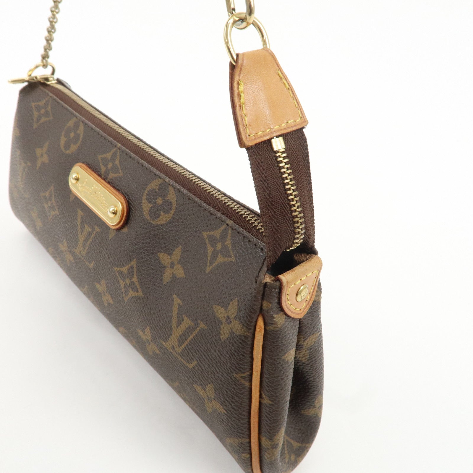 Louis Vuitton Monogram Eva 2 Way Pouch Shoulder Bag M95567 Used