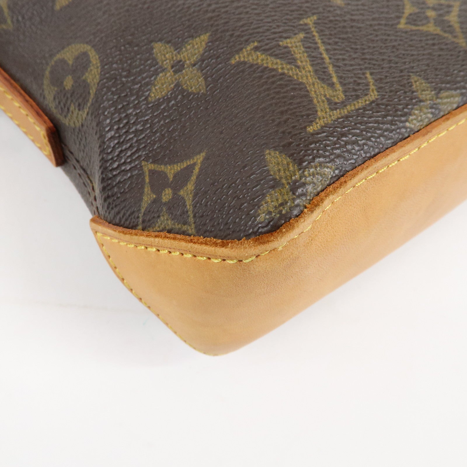 Louis Vuitton Monogram Trotteur Shoulder Bag Brown M51240