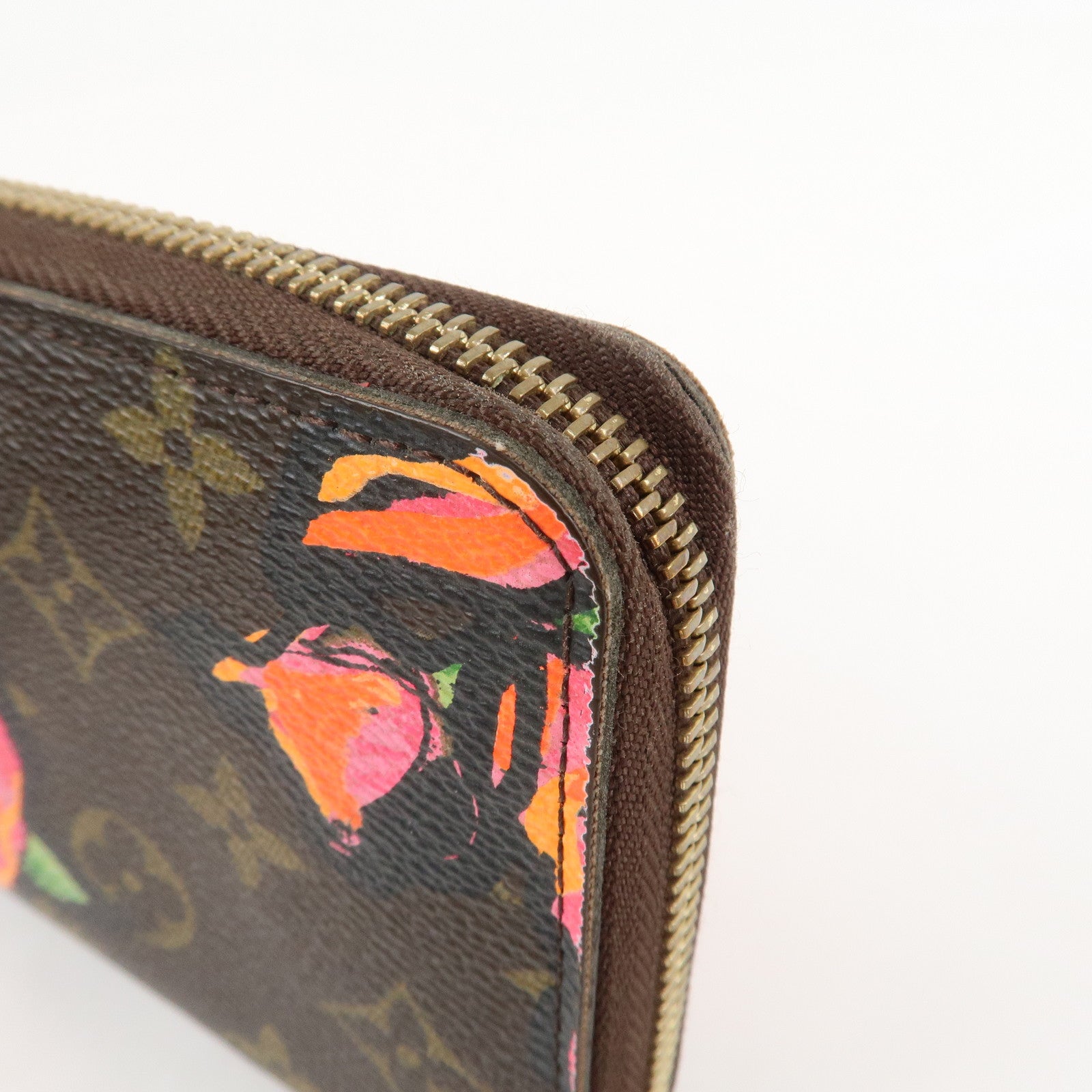 Louis Vuitton Monogram Rose Zippy Wallet M93759 Used