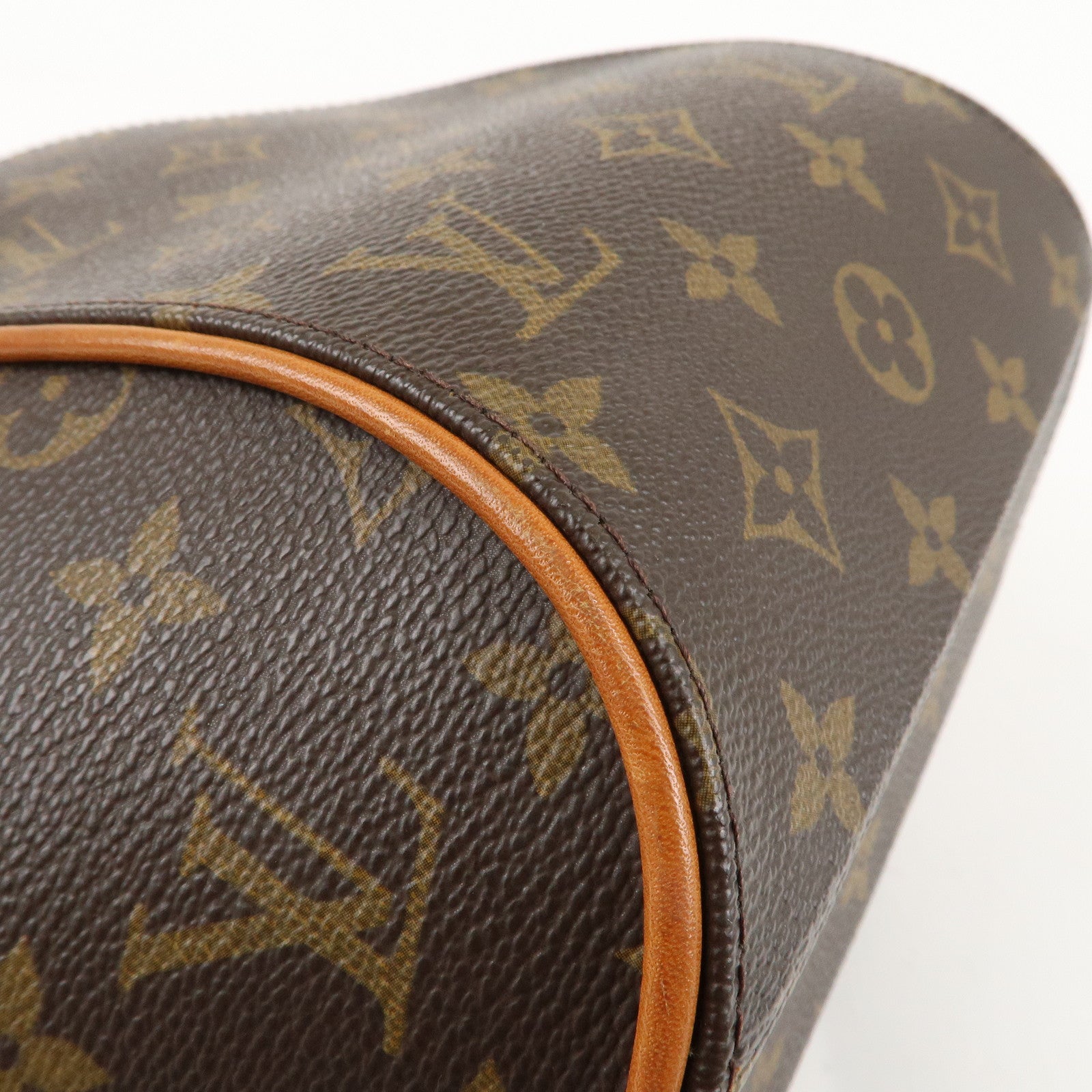 Louis Vuitton Monogram Ellipse PM Hand Bag Brown M51127