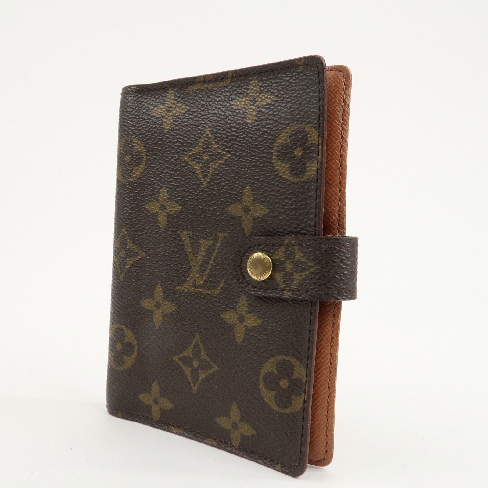 Louis Vuitton Set of 2 Monogram Agenda PM Planner Cover R20005 Used