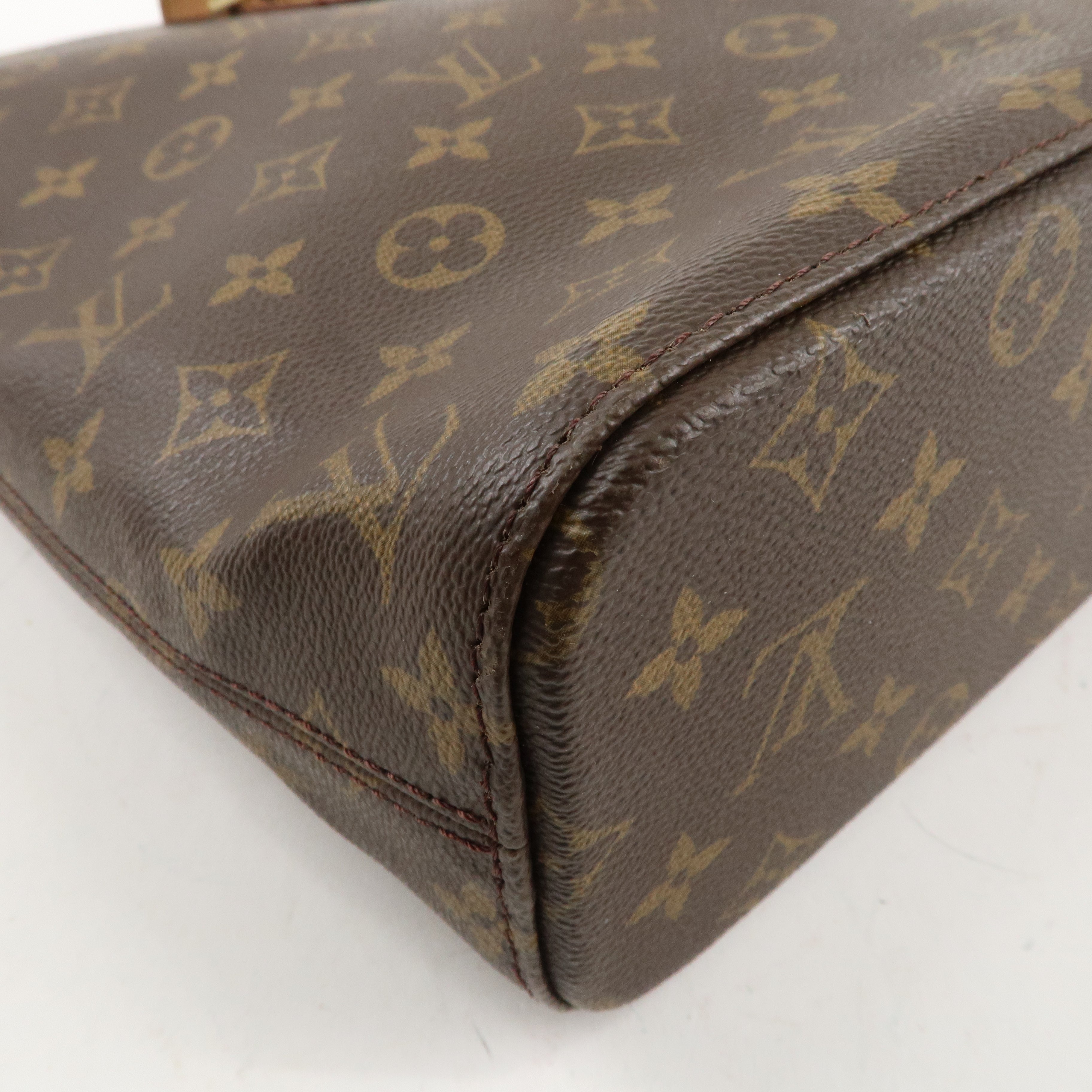 Louis Vuitton Monogram Luco Tote Bag Hand Bag Brown M51155