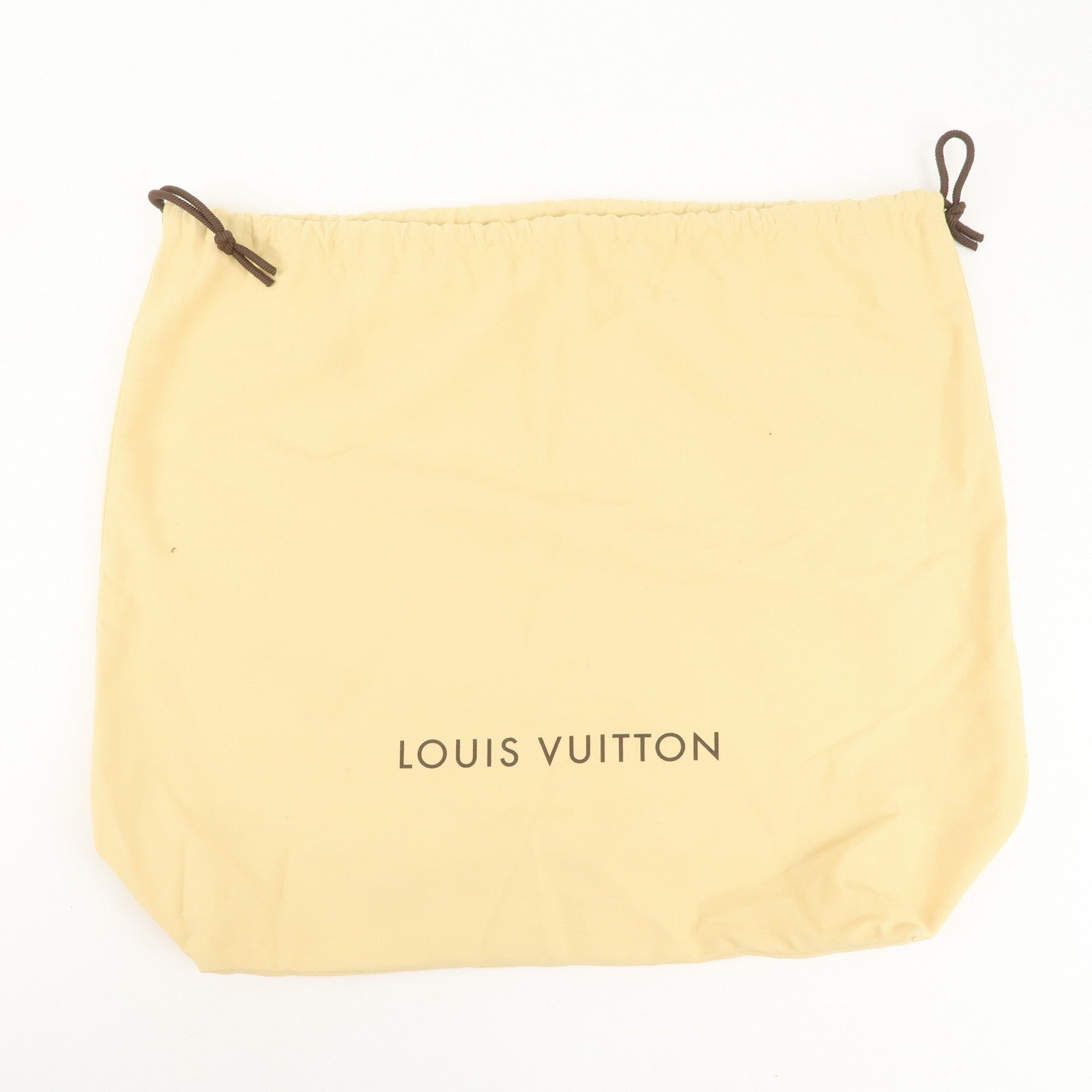 Louis Vuitton Set of 8 Dust Bag Storage Bag Drawstring Beige