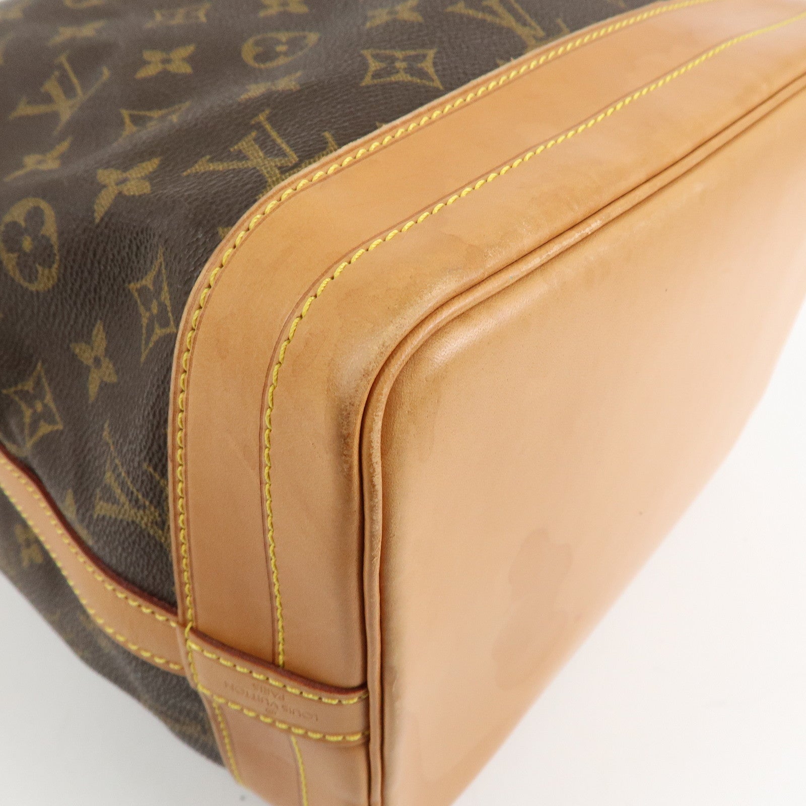 Louis Vuitton Monogram Noe Shoulder Bag Hand Bag Brown M42224