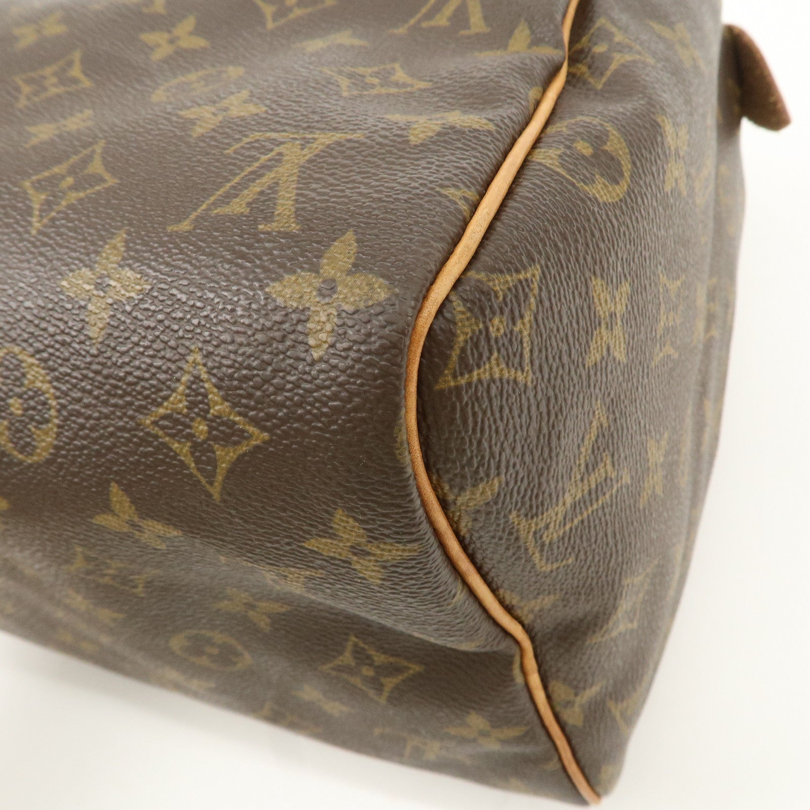 Louis Vuitton Monogram Speedy 30 Hand Bag Boston Bag M41526 Used