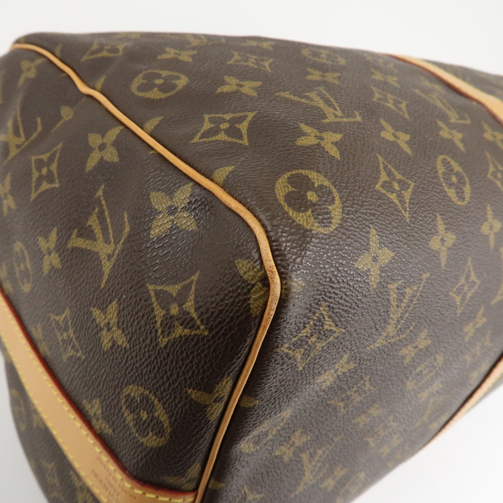 Louis Vuitton Monogram Keep All Bandouliere 50 
Shoulder Strap Used