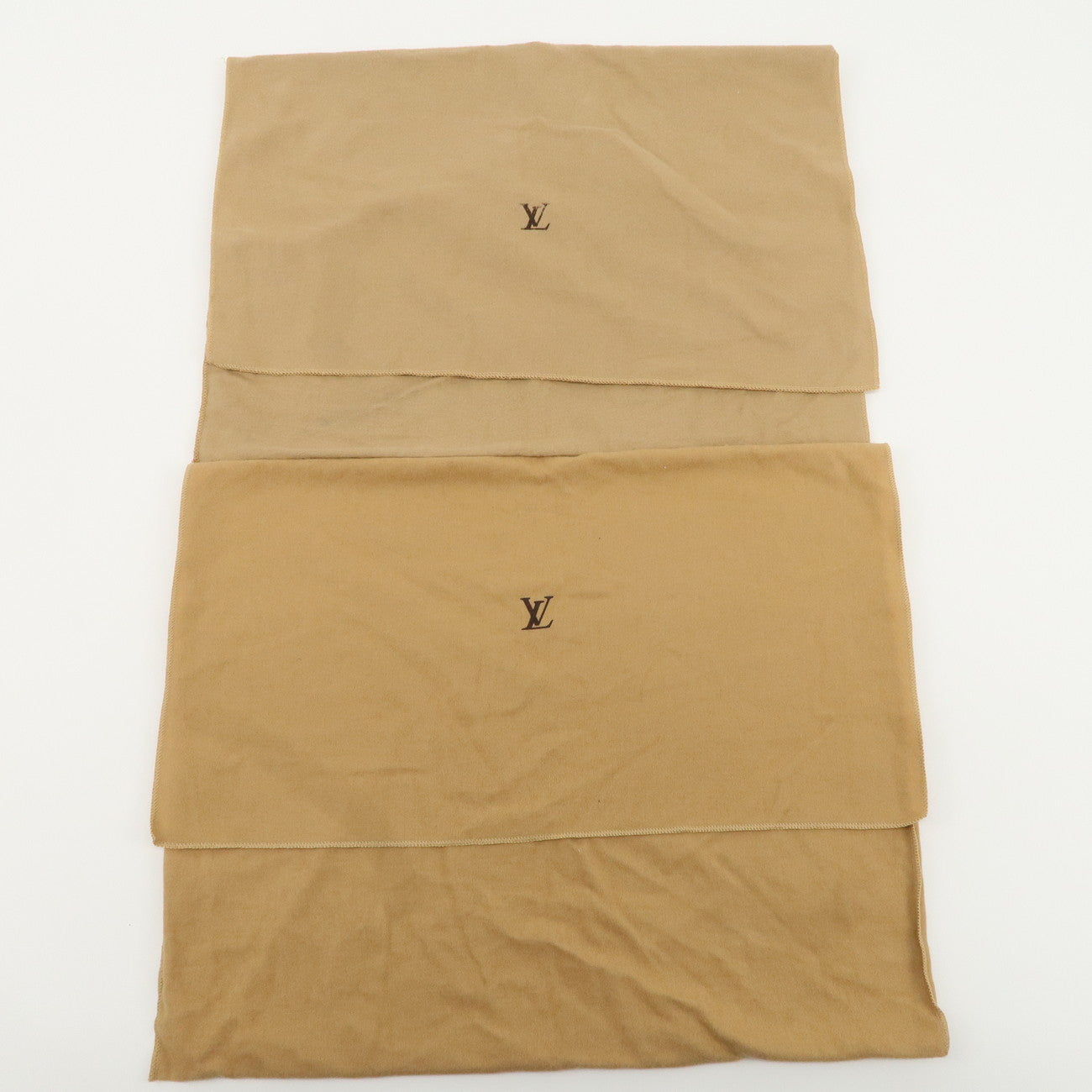 Louis Vuitton Set of 15 Dust Bag Storage Bag Beige Used