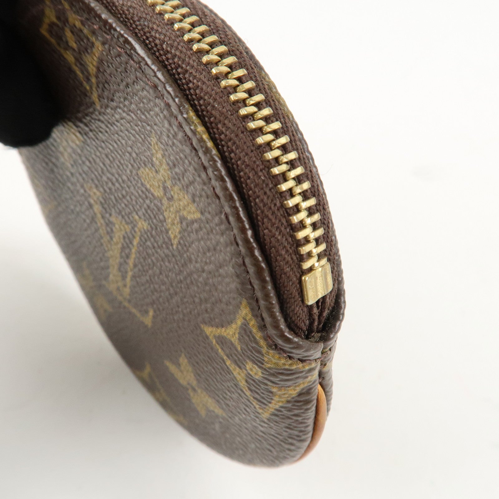 Louis Vuitton Monogram Porte Monnaie Rond Coin Case M61926