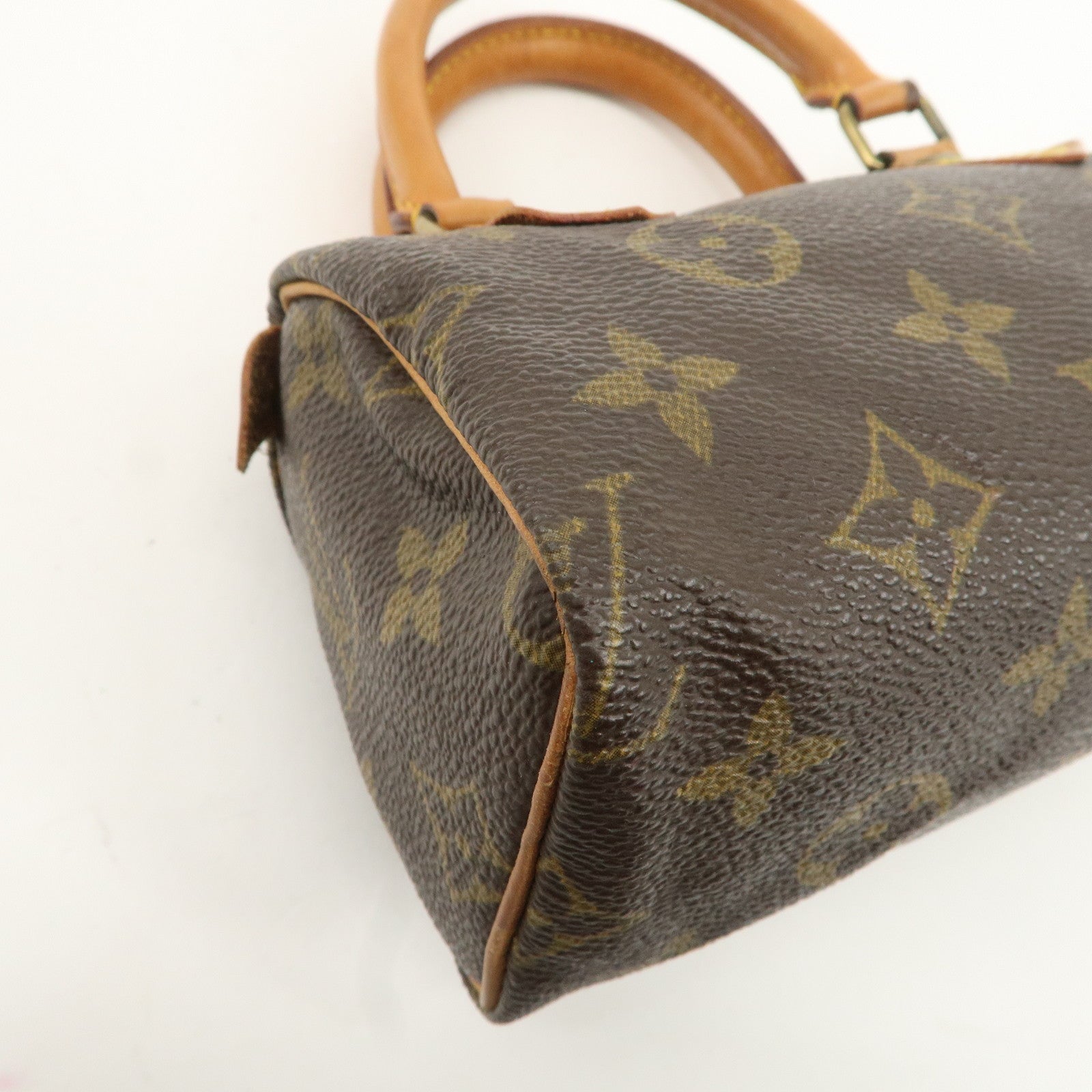 Louis Vuitton Monogram Mini Speedy 
Strap M41534 J00145 Used