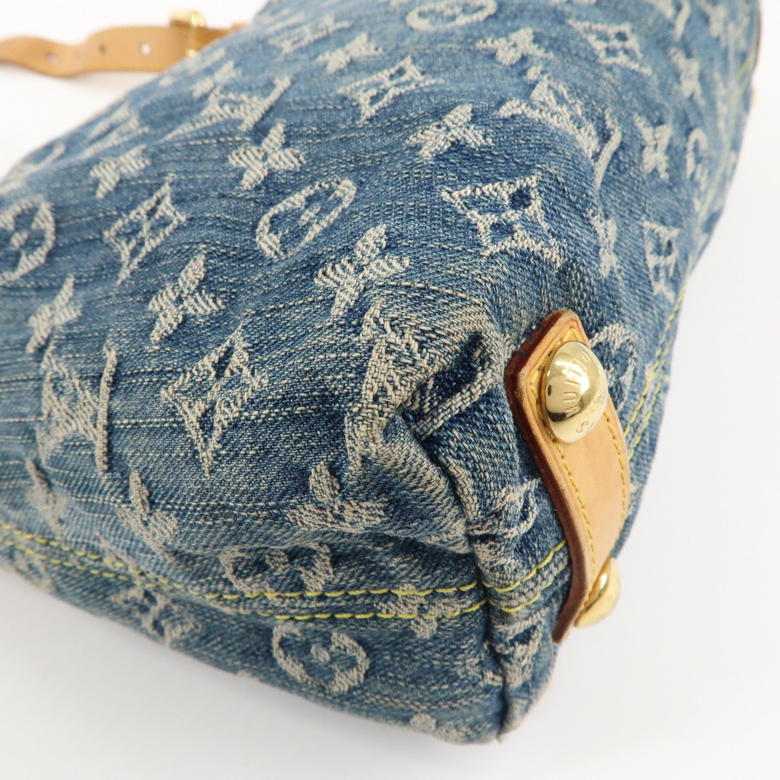 Louis Vuitton Monogram Denim Baggy PM 2Way Shoulder Bag M95049