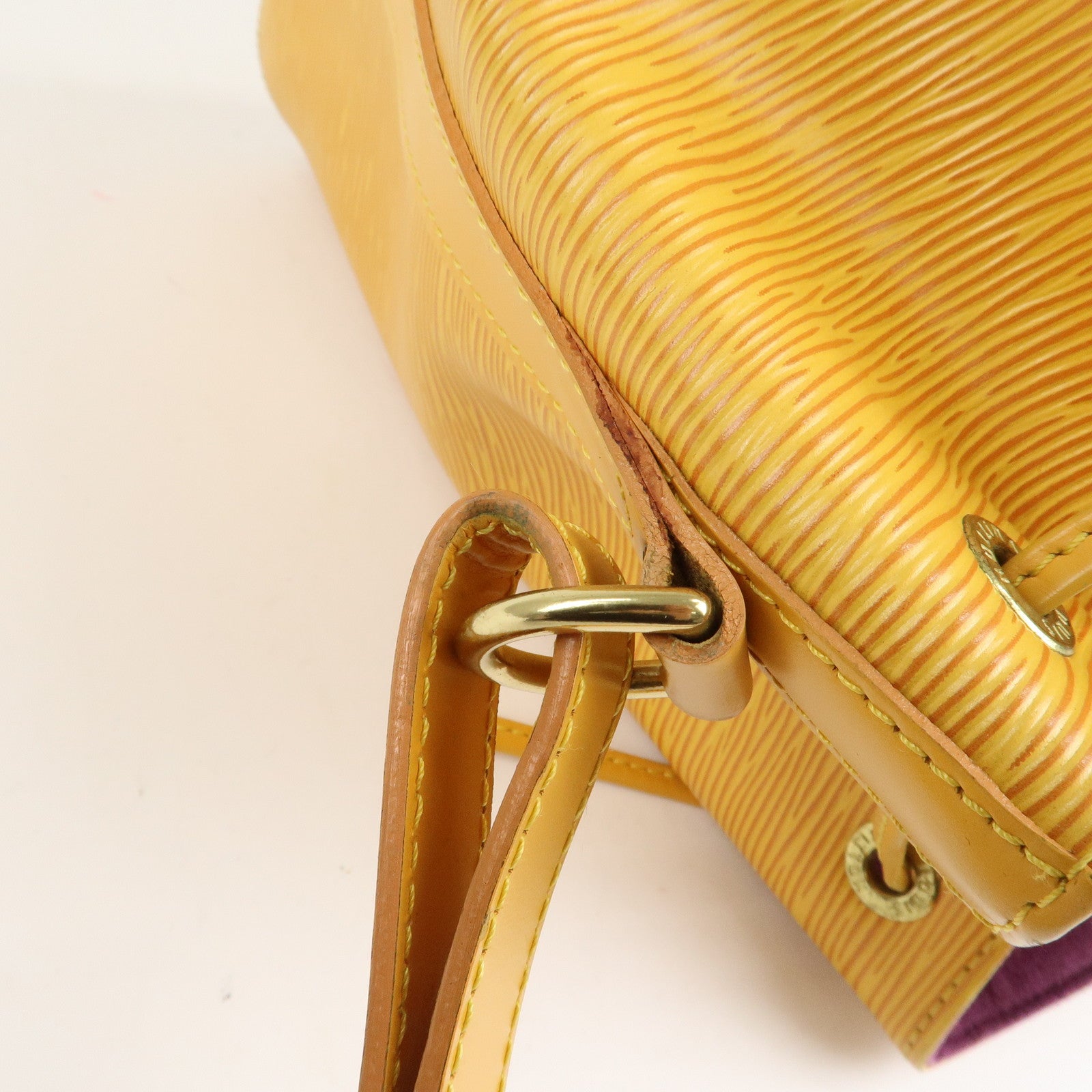 Louis Vuitton Epi Petit Noe Shoulder Bag Tassili Yellow M44109 Used