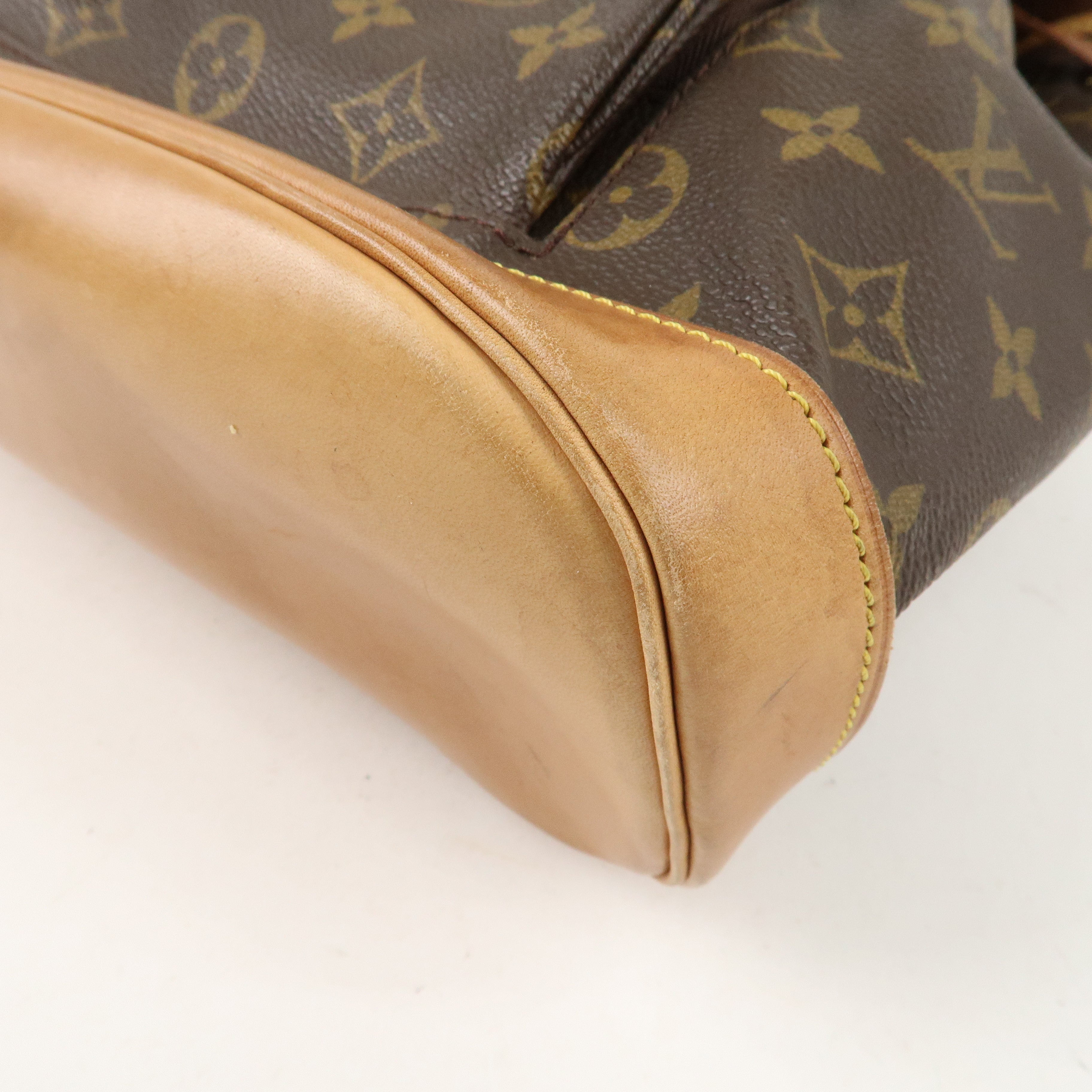 Louis Vuitton Monogram Montsouris MM Back Pack Backpack  M51136