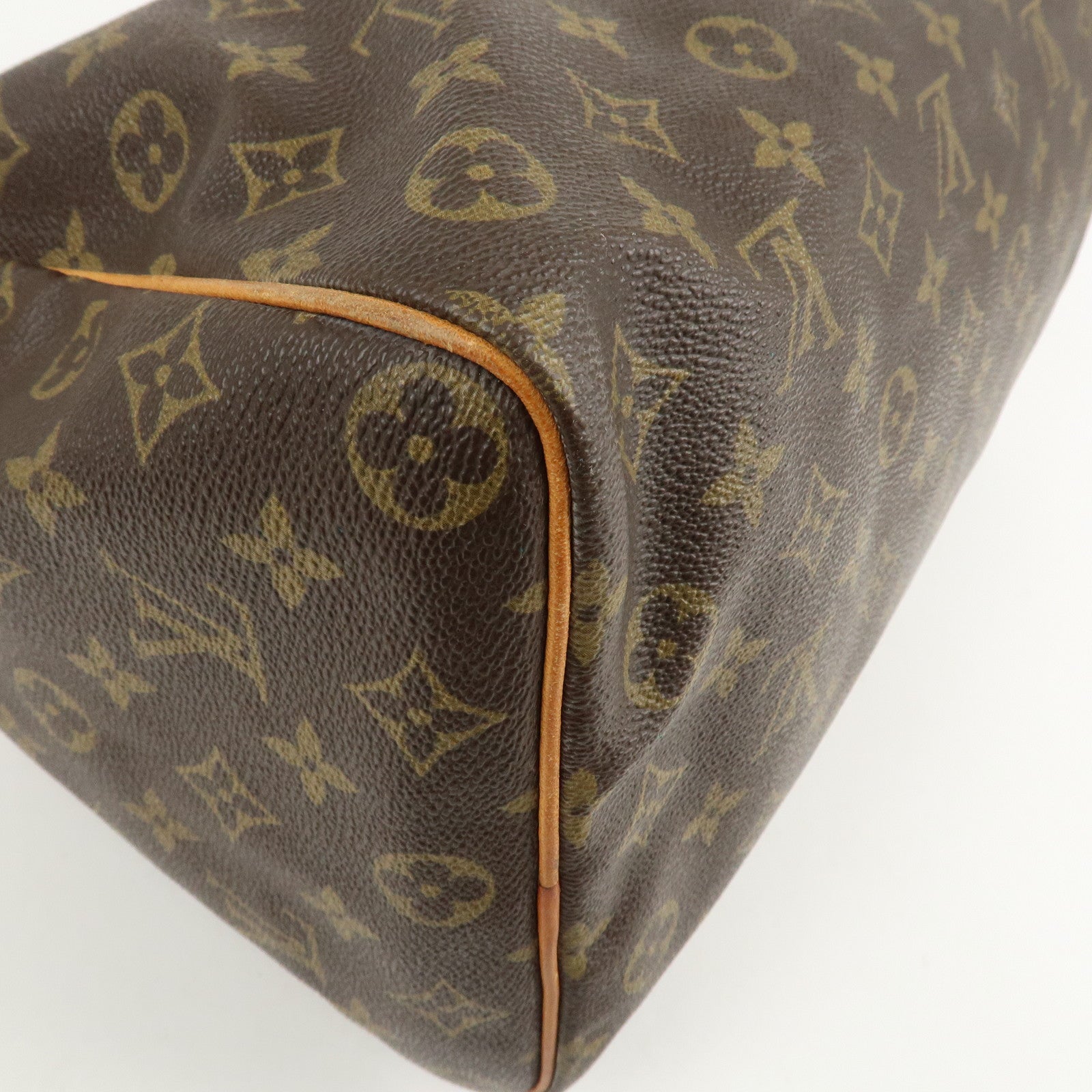 Louis Vuitton Monogram Speedy 35 Hand Bag Boston Bag M41524