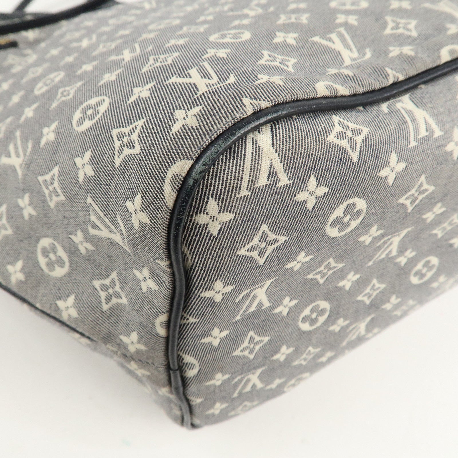 Louis Vuitton Monogram Idylle Neverfull MM Tote Bag Encre M40514 Used