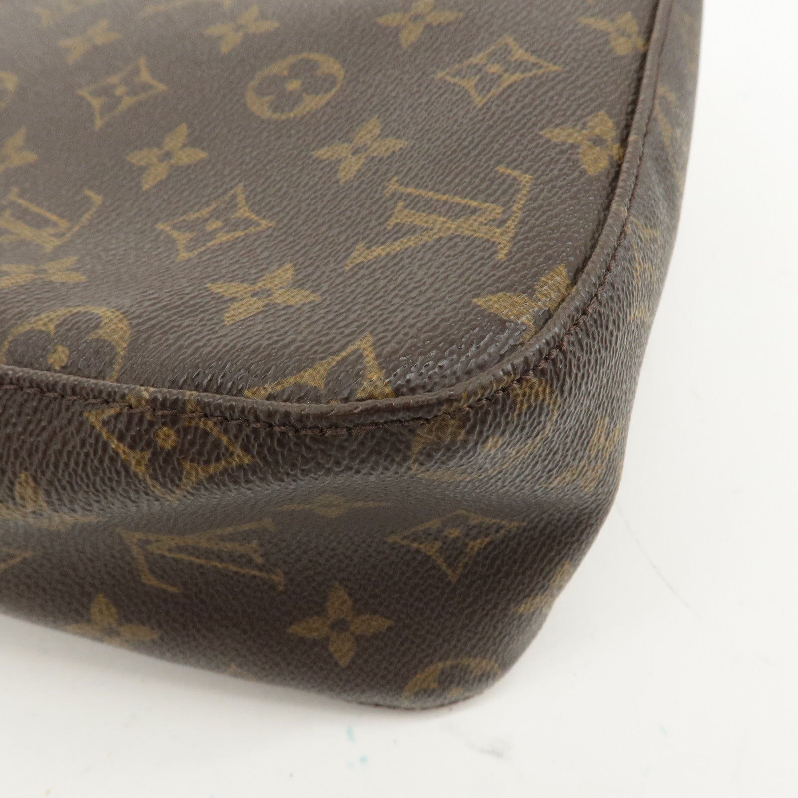 Louis Vuitton Monogram Looping MM Shoulder Bag Brown M51146