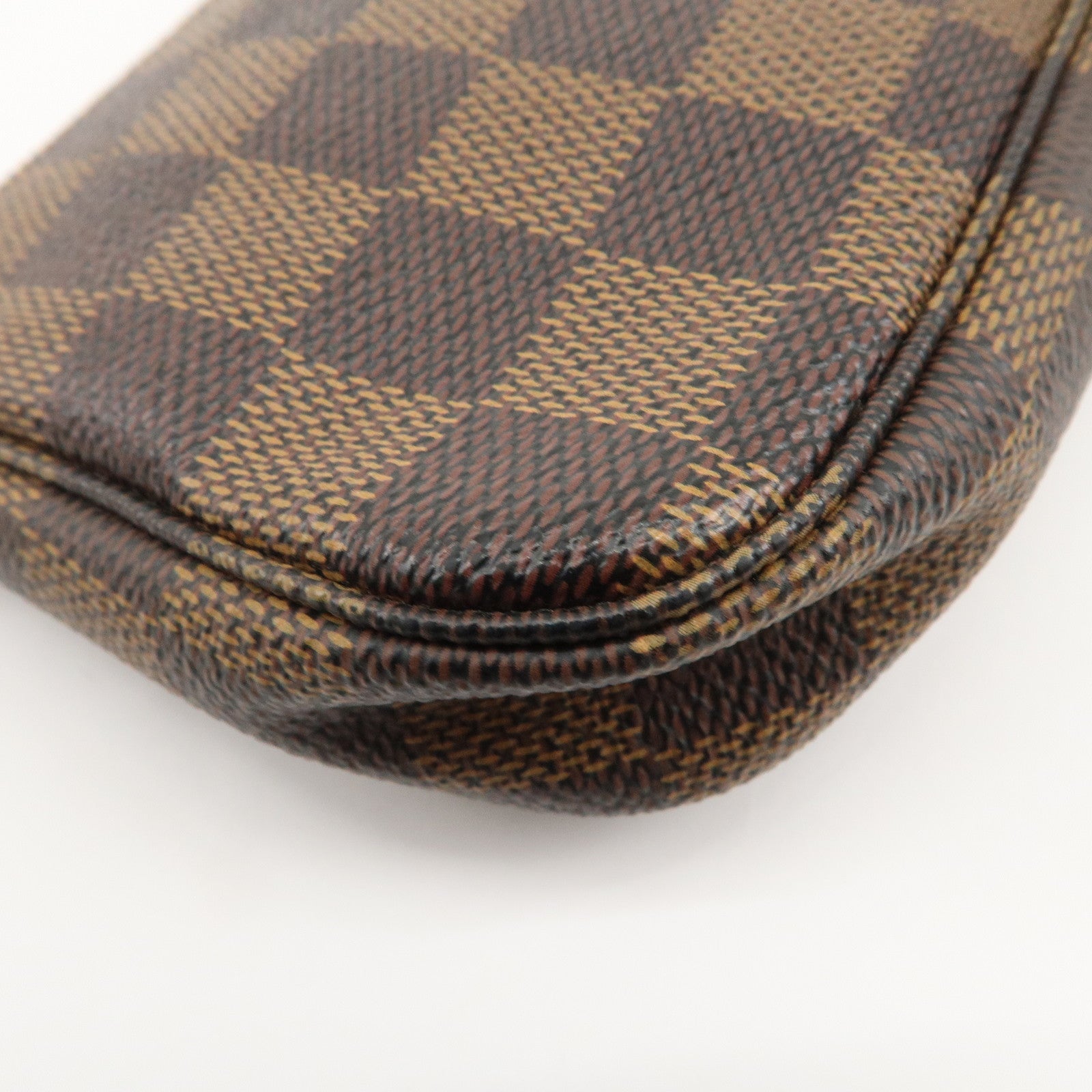 Louis Vuitton Damier T&B Mini Pochette Accessoires Pouch N58011 Used