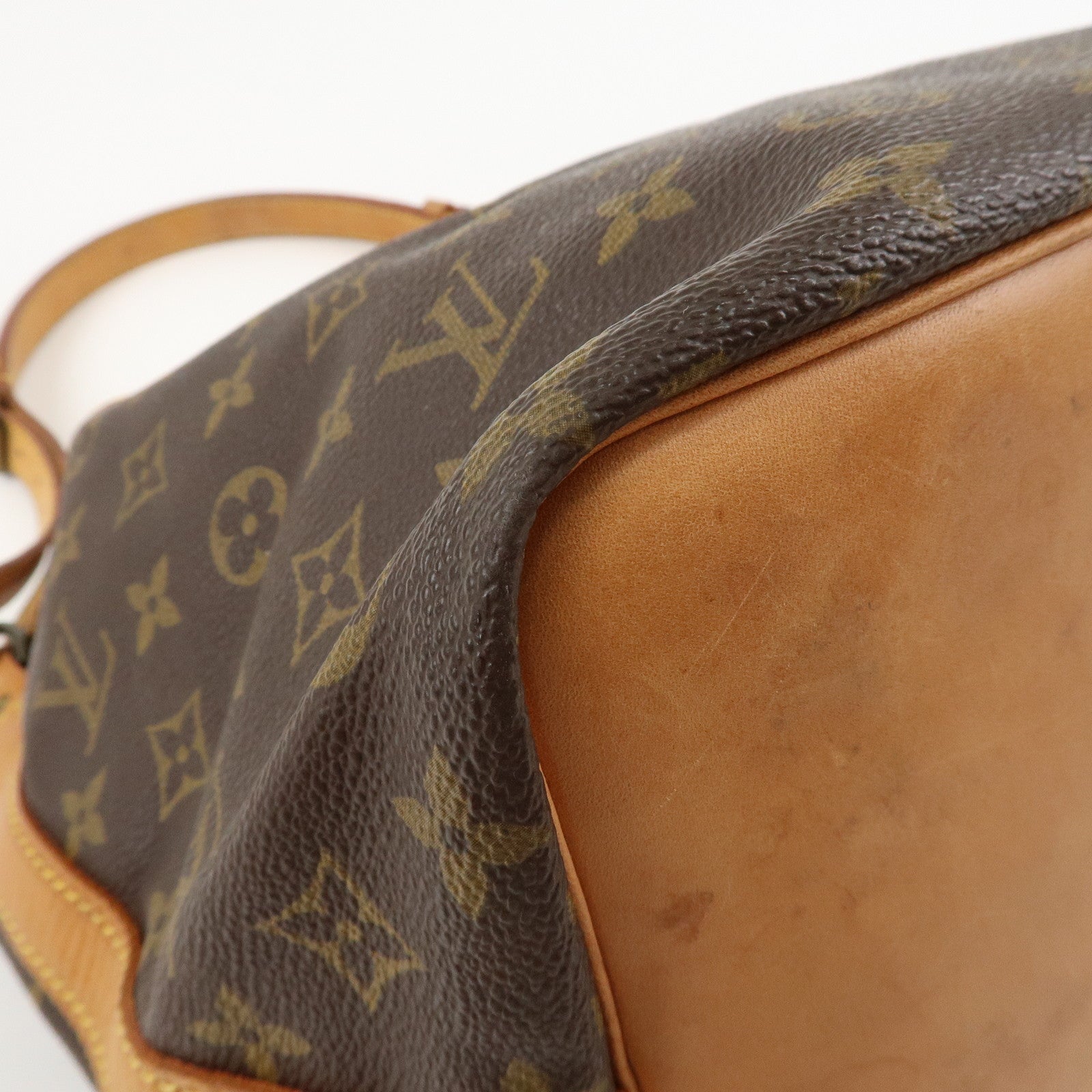 Louis Vuitton Monogram Petit Noe Shoulder Bag Brown M42226 Used