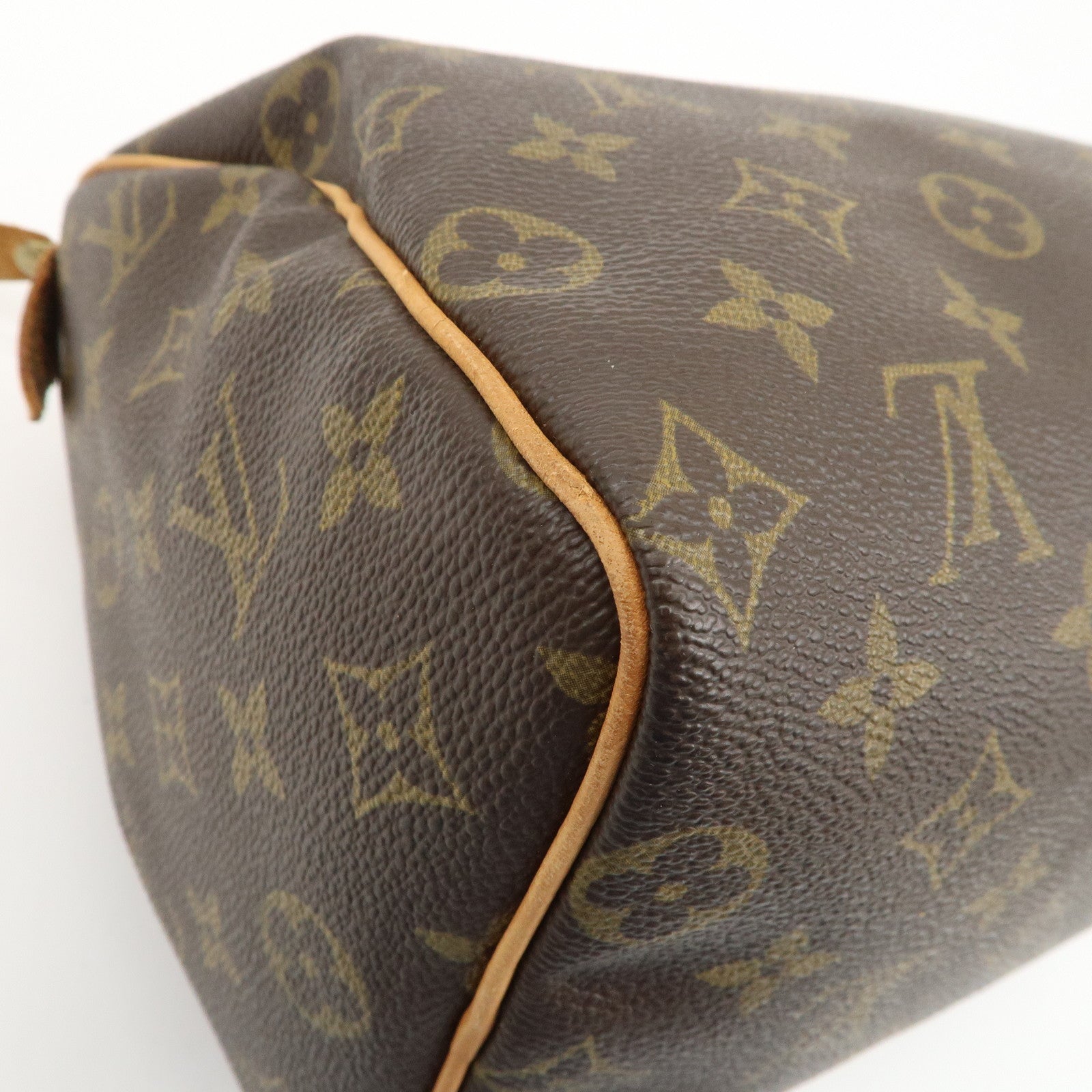 Louis Vuitton Monogram Speedy 25 Hand Bag Boston Bag M41528 Used