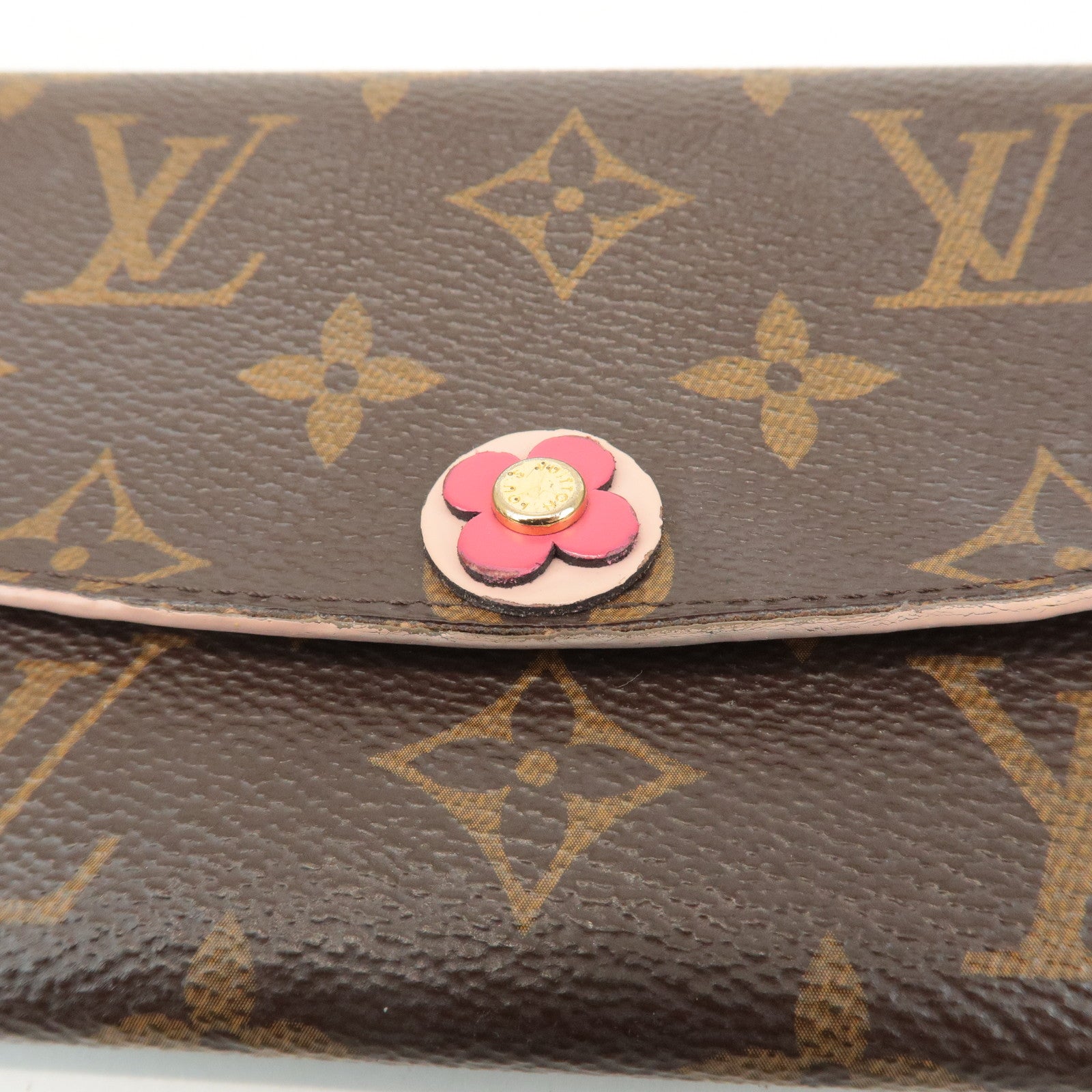 Louis Vuitton Monogram Portefeuille Emily Long Wallet M68313 Used