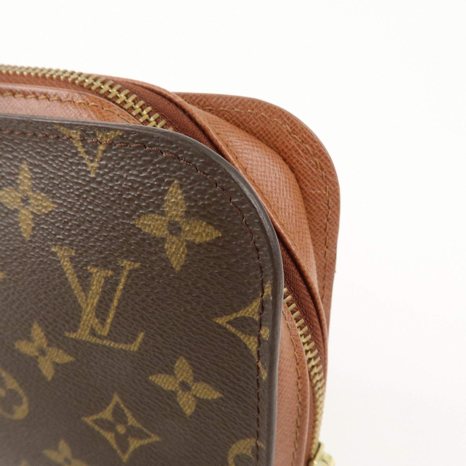 Louis Vuitton Monogram Orsay Clutch Bag Pouch Brown M51790