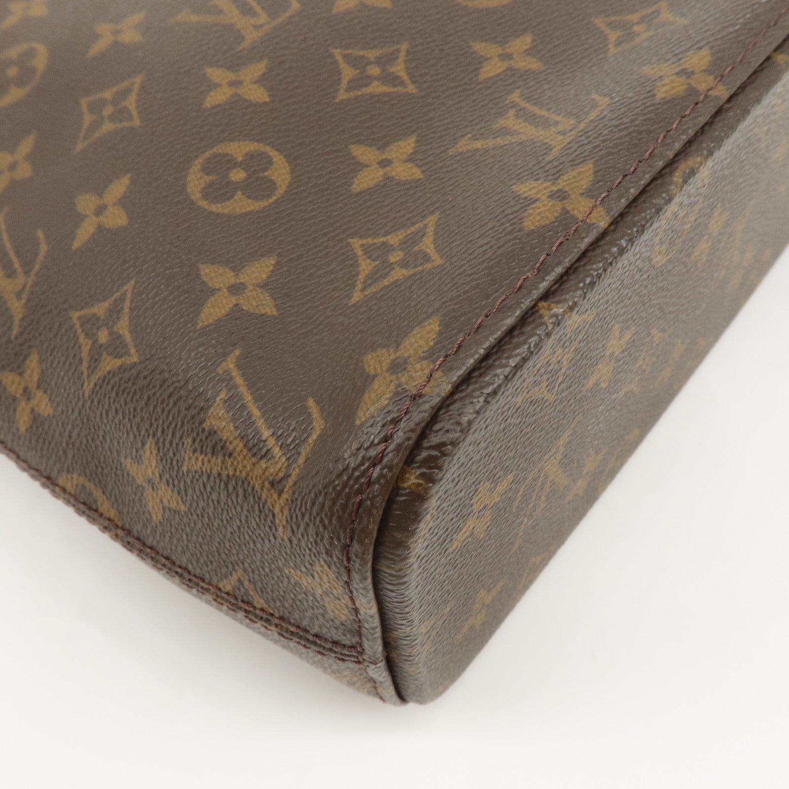 Louis Vuitton Monogram Luco Tote Bag Hand Bag Brown M51155