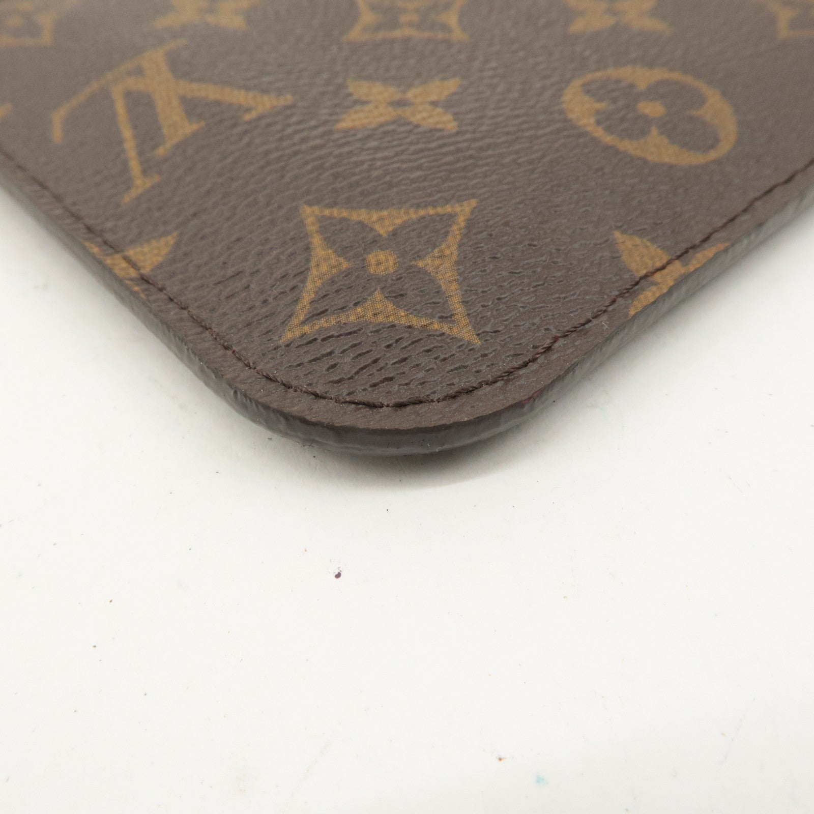 Louis Vuitton Monogram Neverfull PM Pouch Pivoine