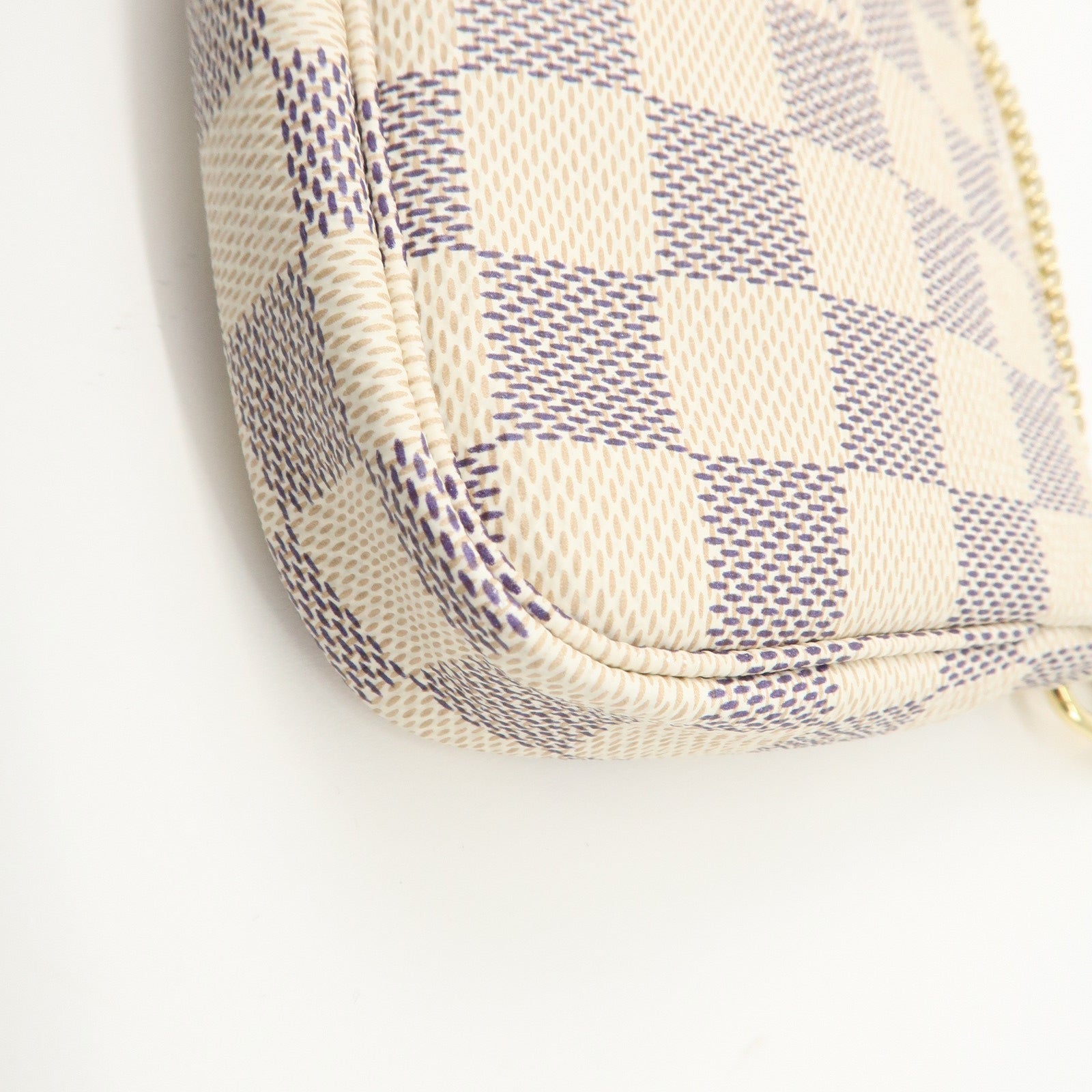 Louis Vuitton Damier Azur Mini Pochette Accessoires Pouch N58010