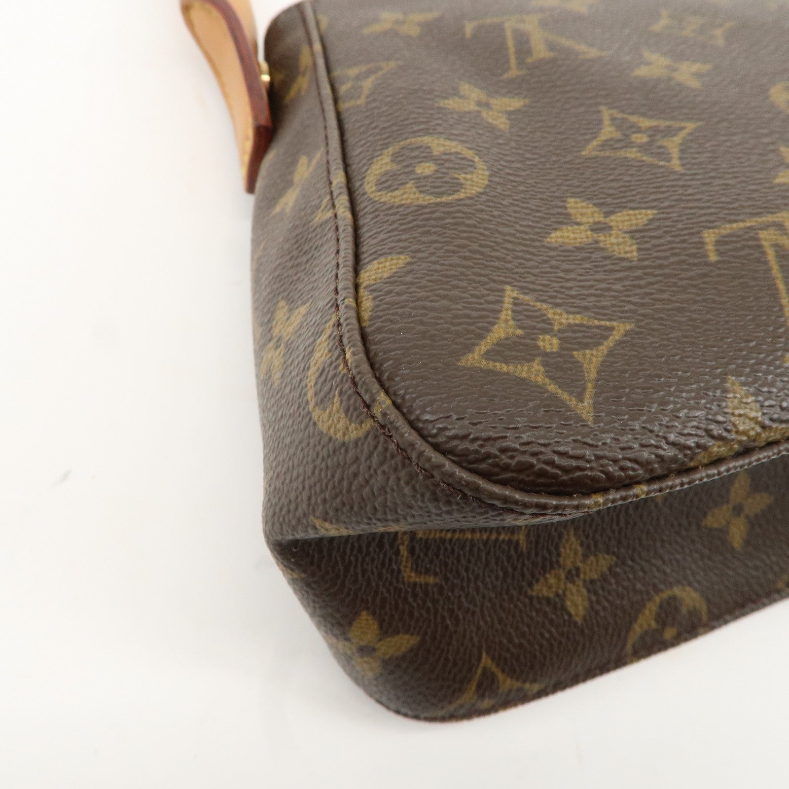 Louis Vuitton Monogram Mini Looping Shoulder Bag Hand Bag M51147 Used