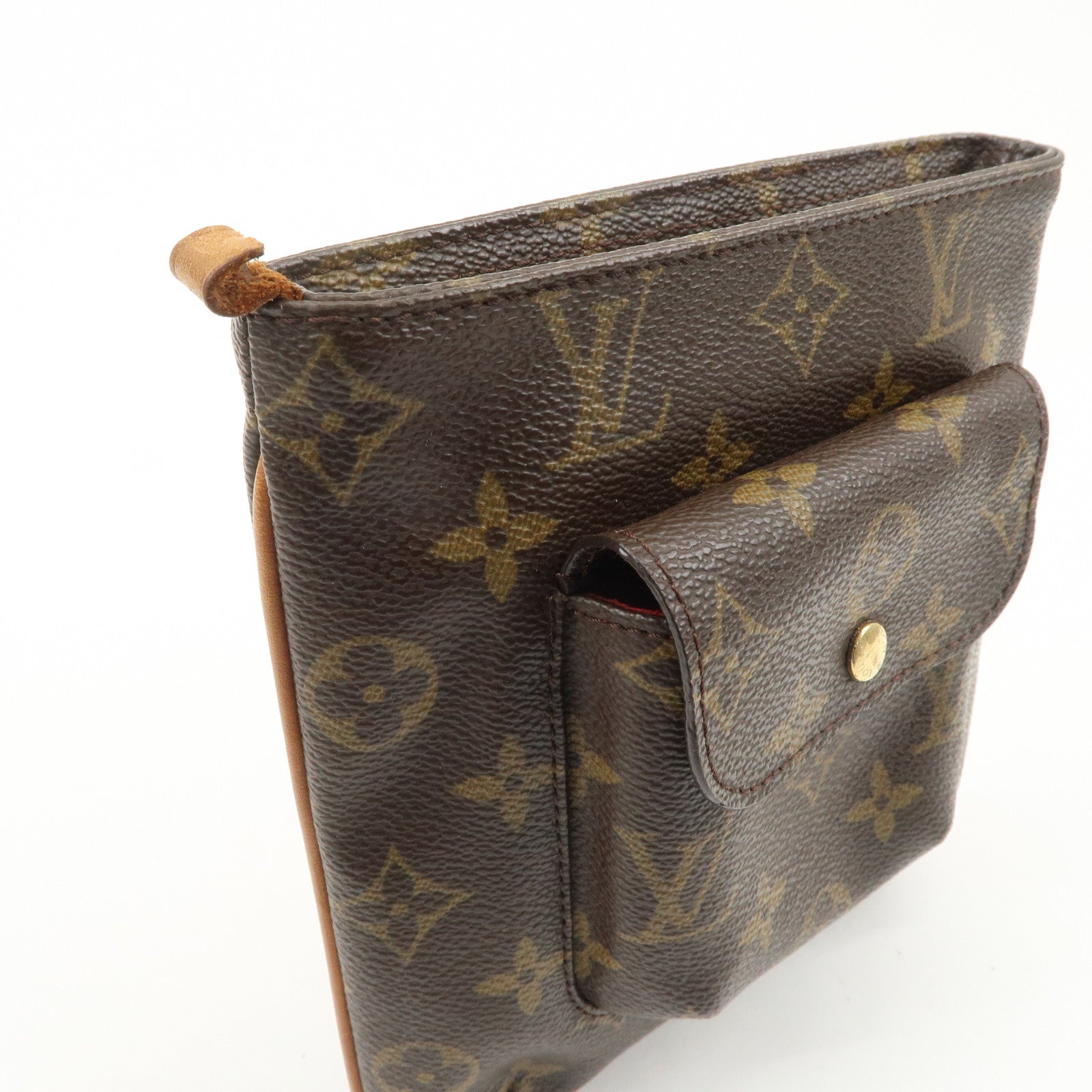 Louis Vuitton Monogram Partition Pouch Clutch Bag M51901 Used