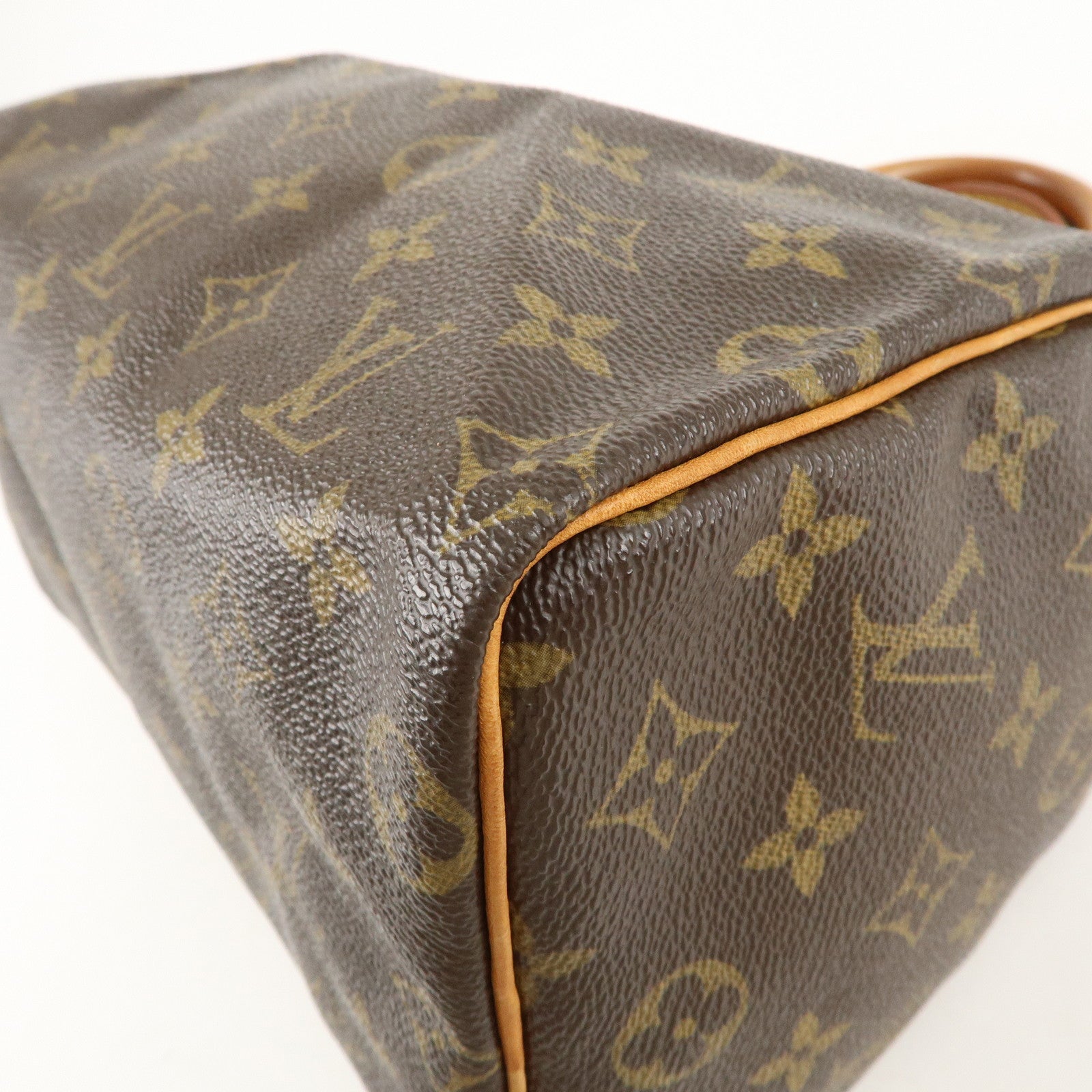 Louis Vuitton Monogram Speedy 25 Hand Bag Boston Bag M41528