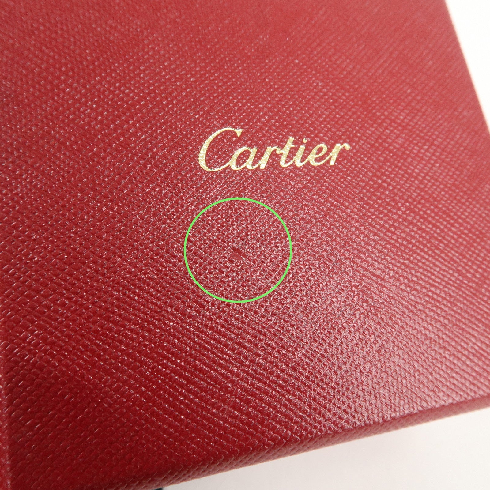 Cartier Set of 2 Ring Box Jewelry Box For Ring Red