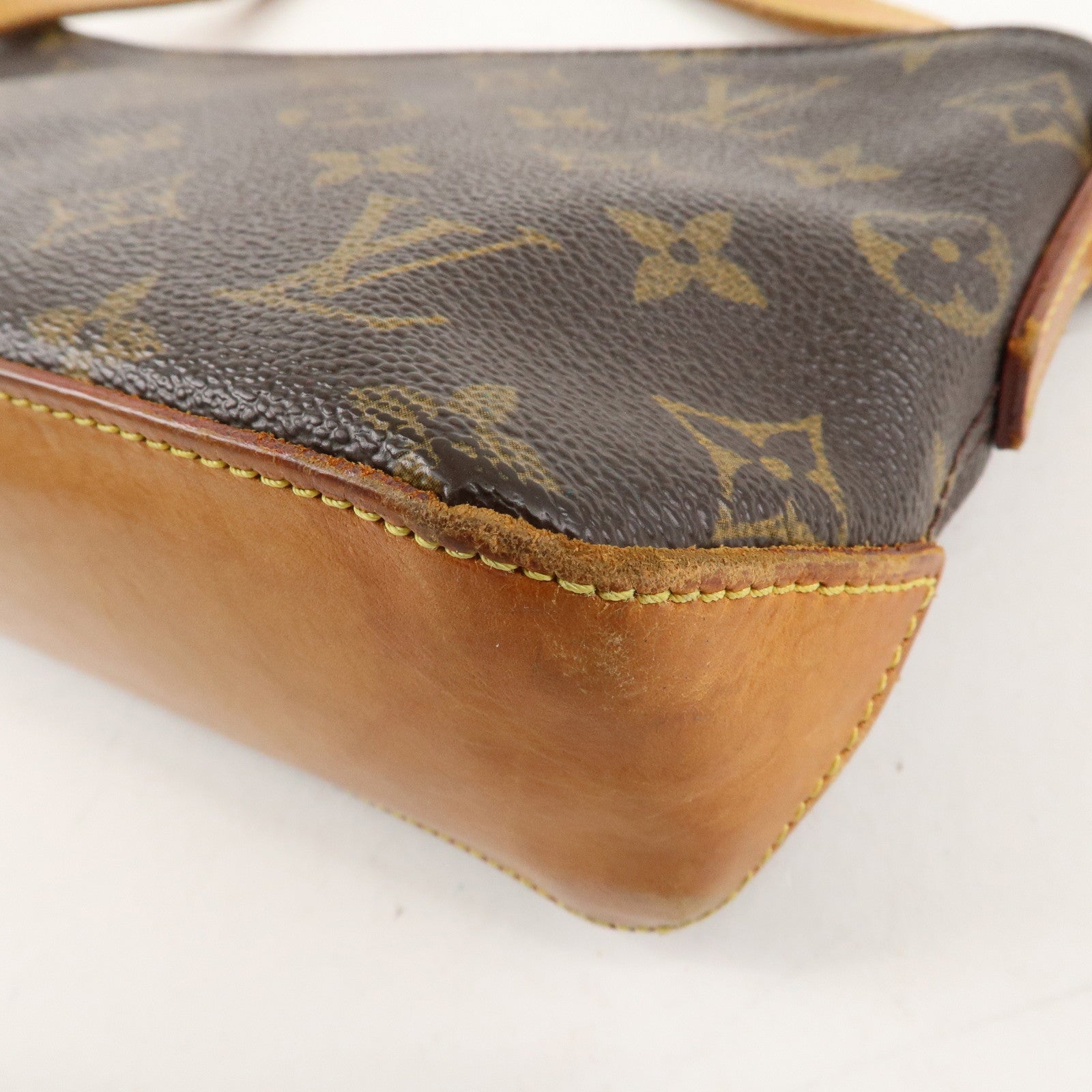 Louis Vuitton Monogram Trotteur Shoulder Bag Brown M51240