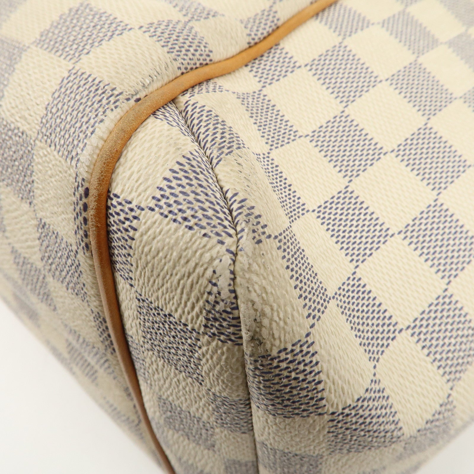 Louis Vuitton Damier Azur Totally MM Tote Bag N51262 Used