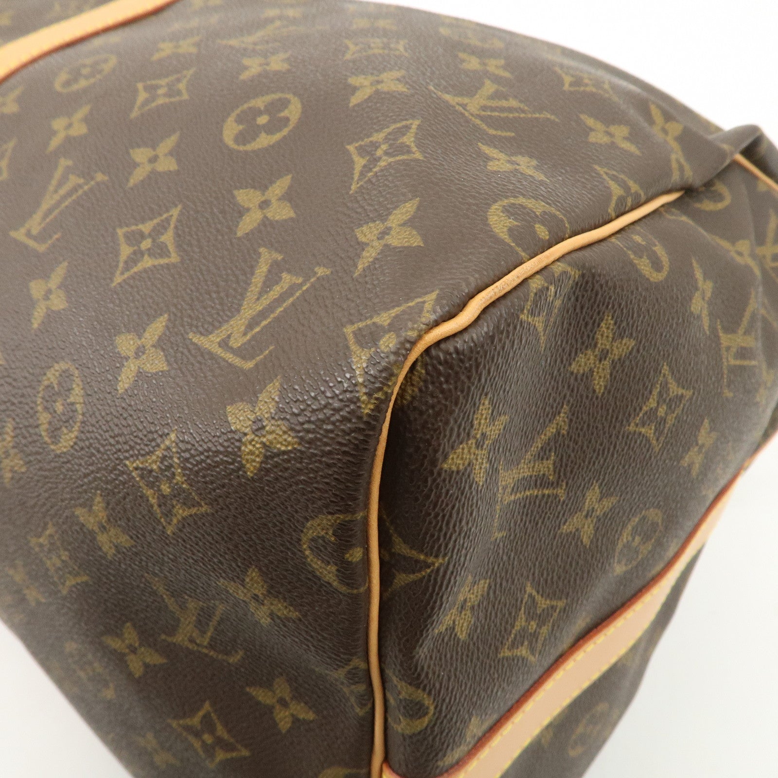 Louis Vuitton Monogram Keep All Bandouliere 55 Boston Bag M41414 Used