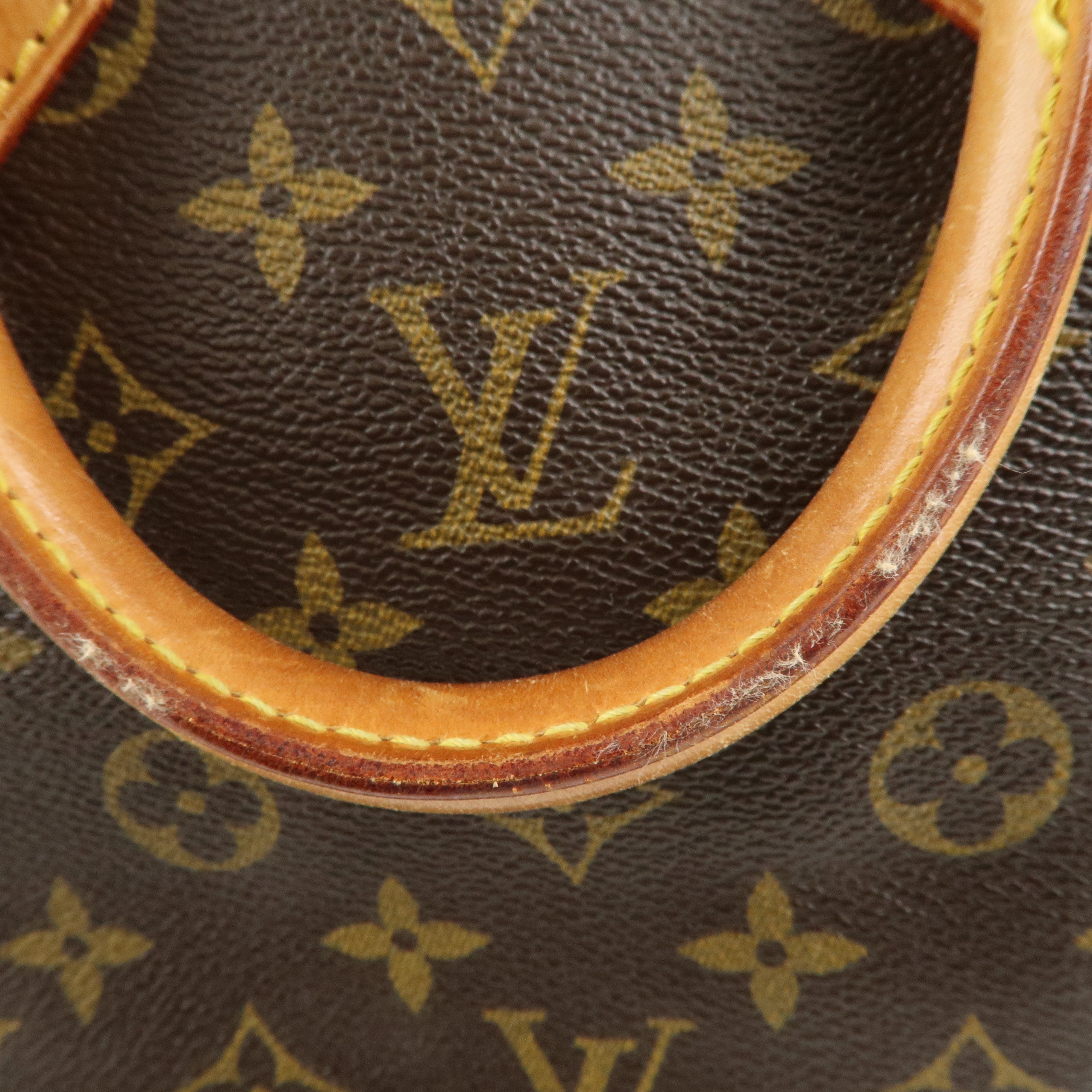 Louis Vuitton Monogram Alma Hand Bag Brown M51130